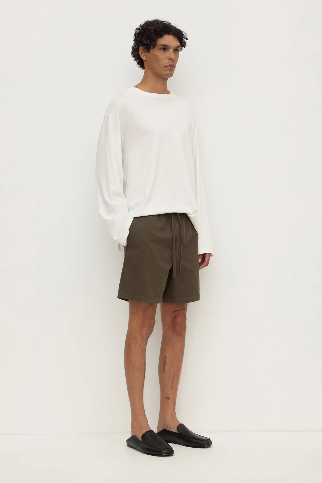 Everyday Twill Short - Dark Military