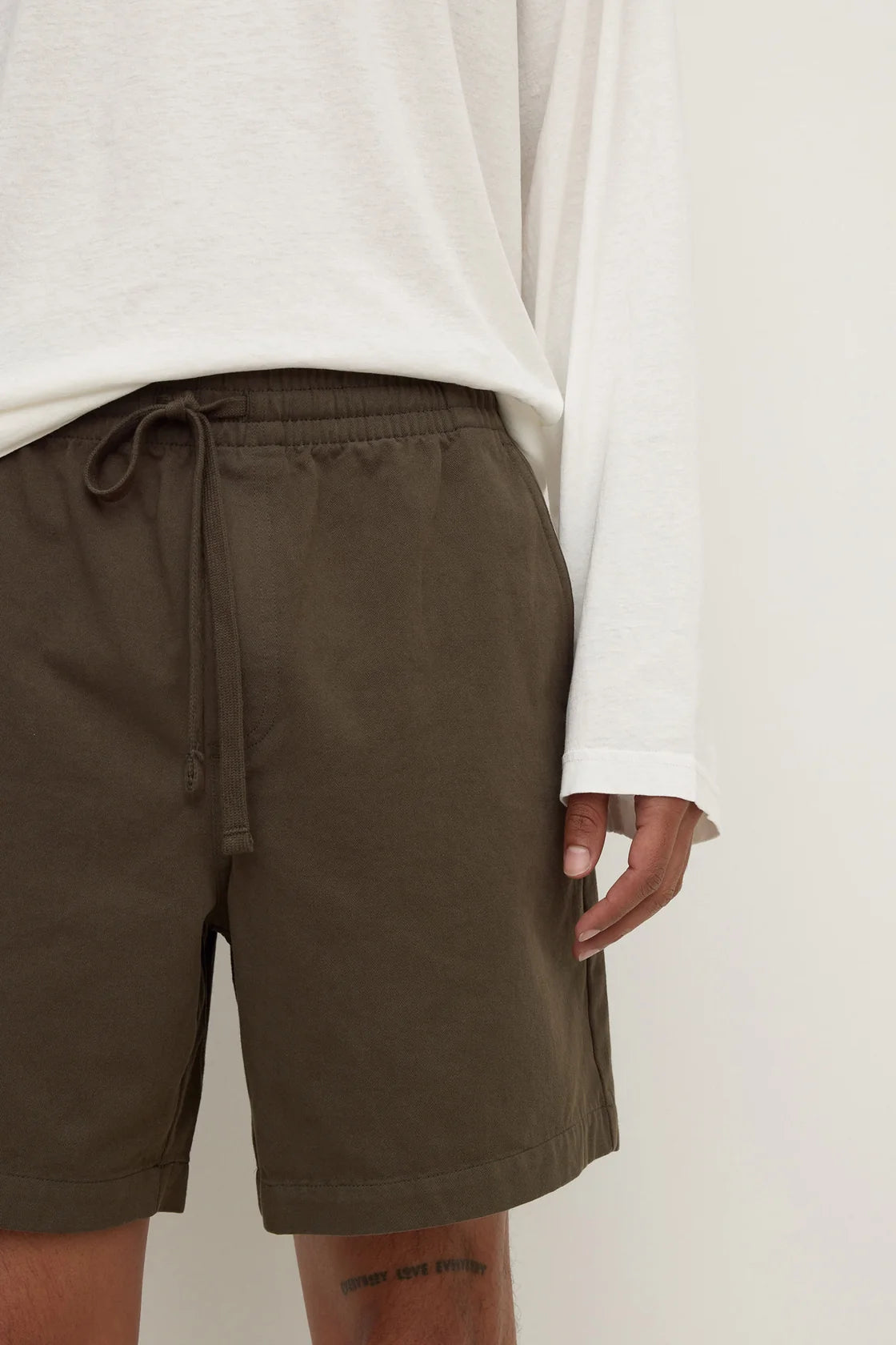 Everyday Twill Short - Dark Military