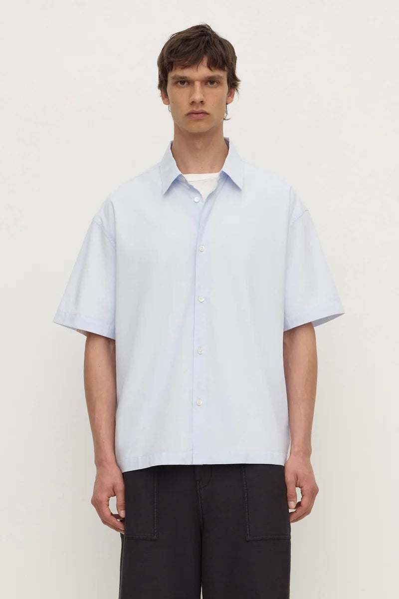 Franco Short Sleeve Shirt - Powder Blue