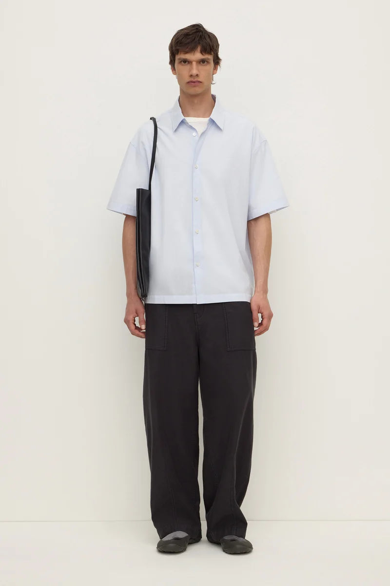 Franco Short Sleeve Shirt - Powder Blue