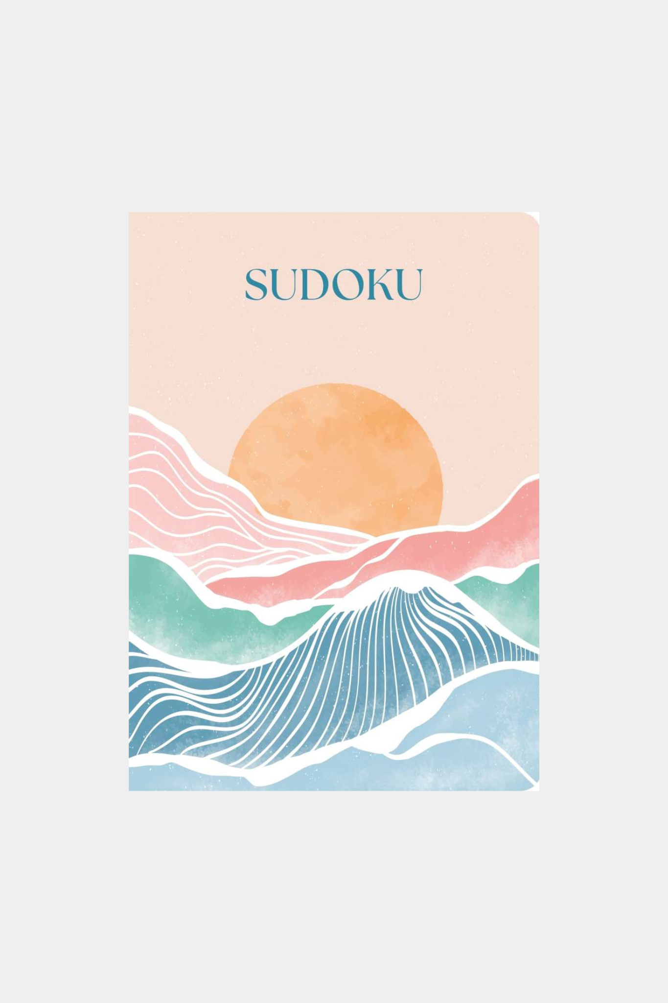 Sudoku (Peach Sunset)