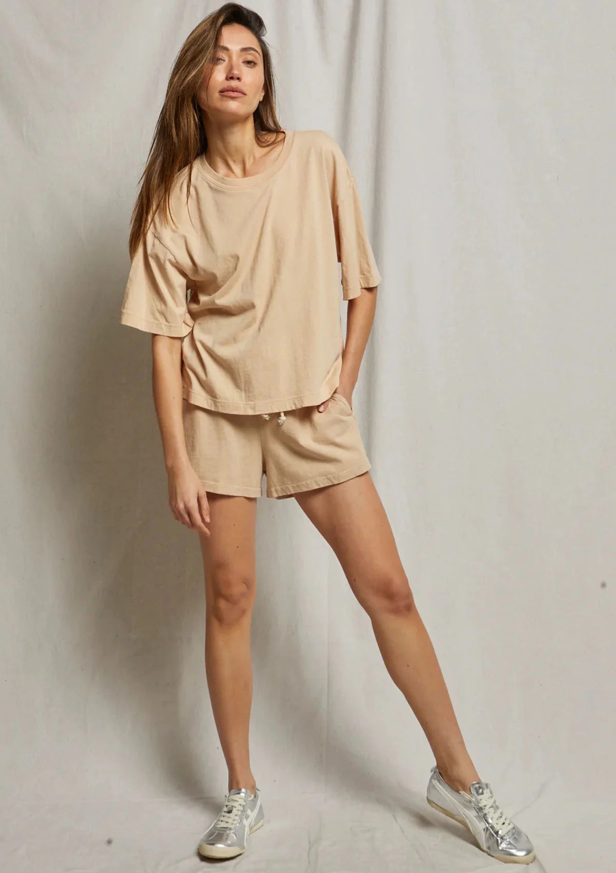 Gloria Supima Cotton T-Shirt - Sand Dune