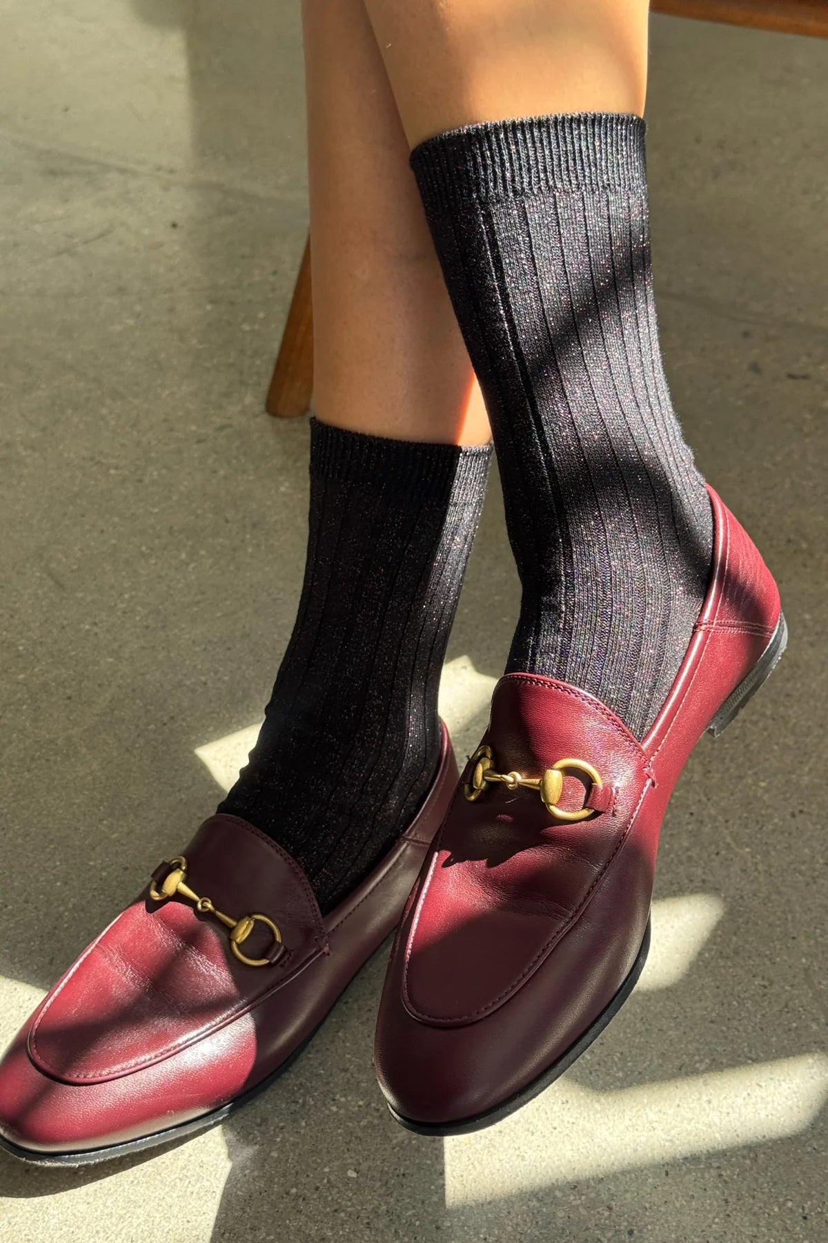 Her Socks Glitter