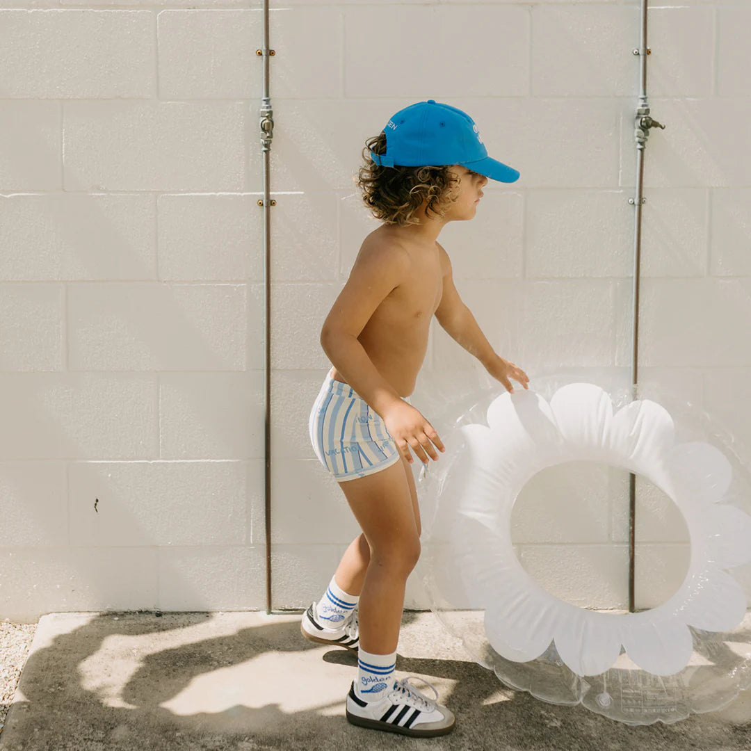 Vacation Swim Trunks - Boca Raton Stripe