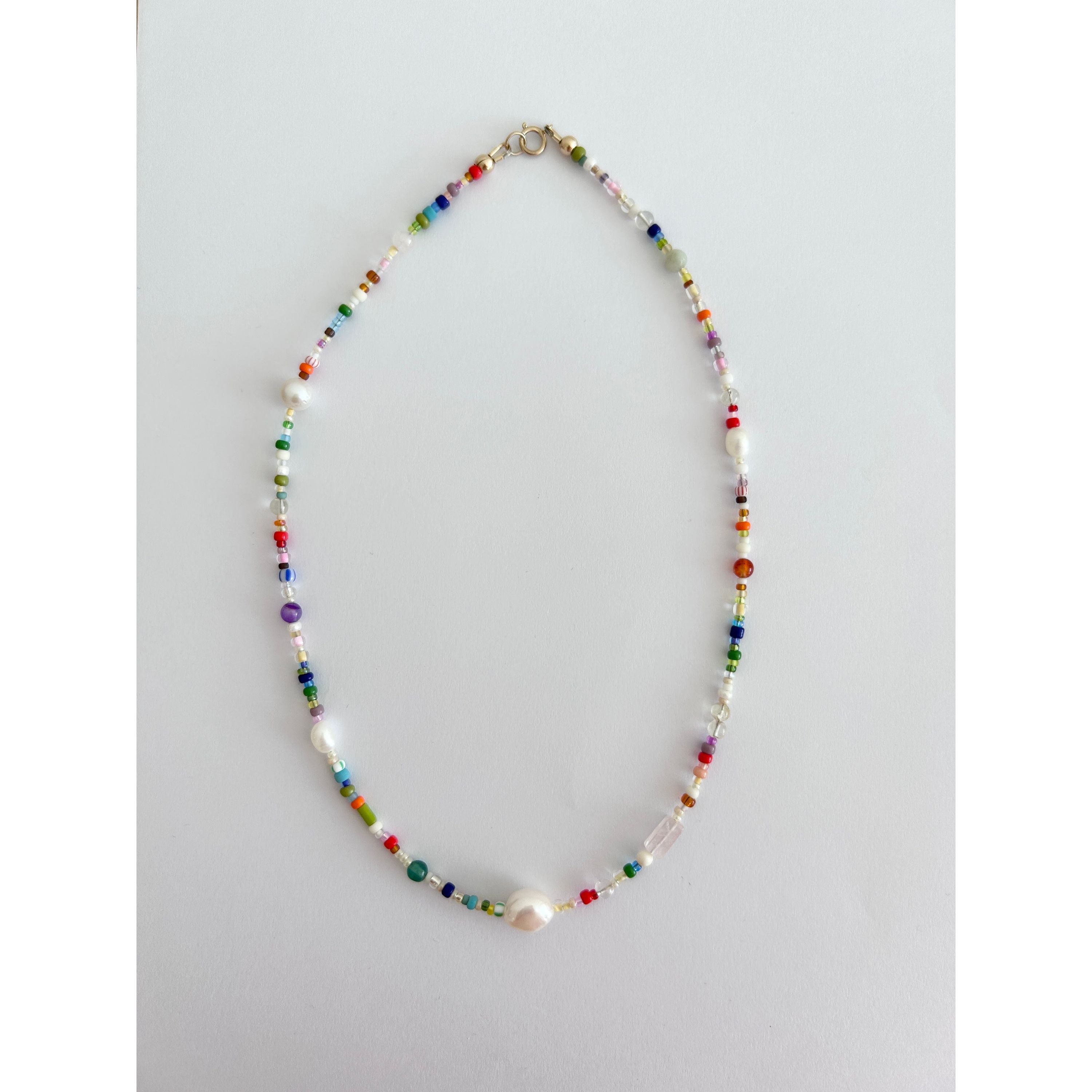 Epona Studios Rainbow Gemstone Necklace