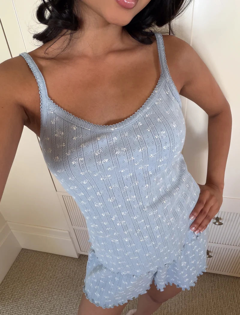 Imogen Pointelle Cami & Short