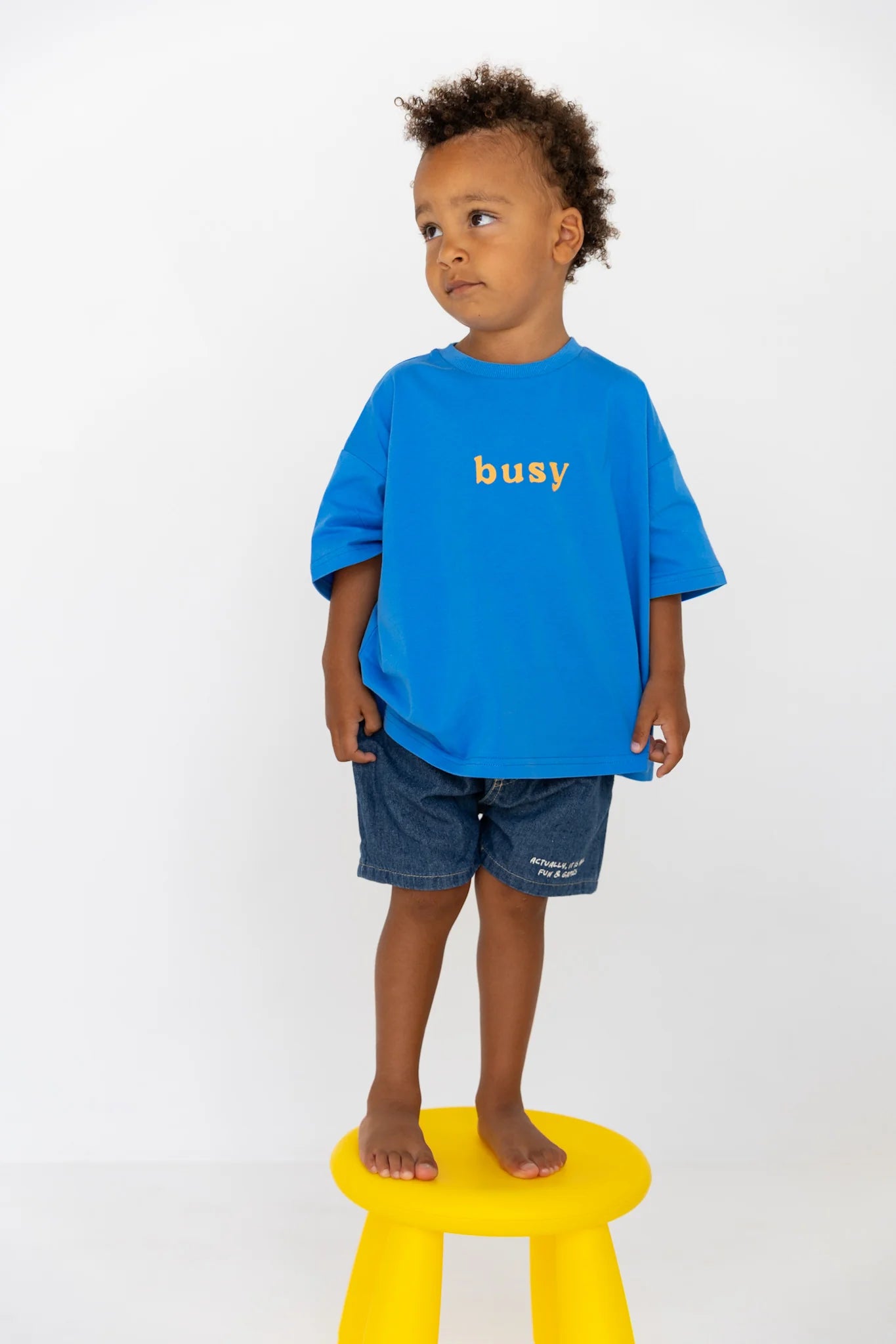 Busy Tee - Blue