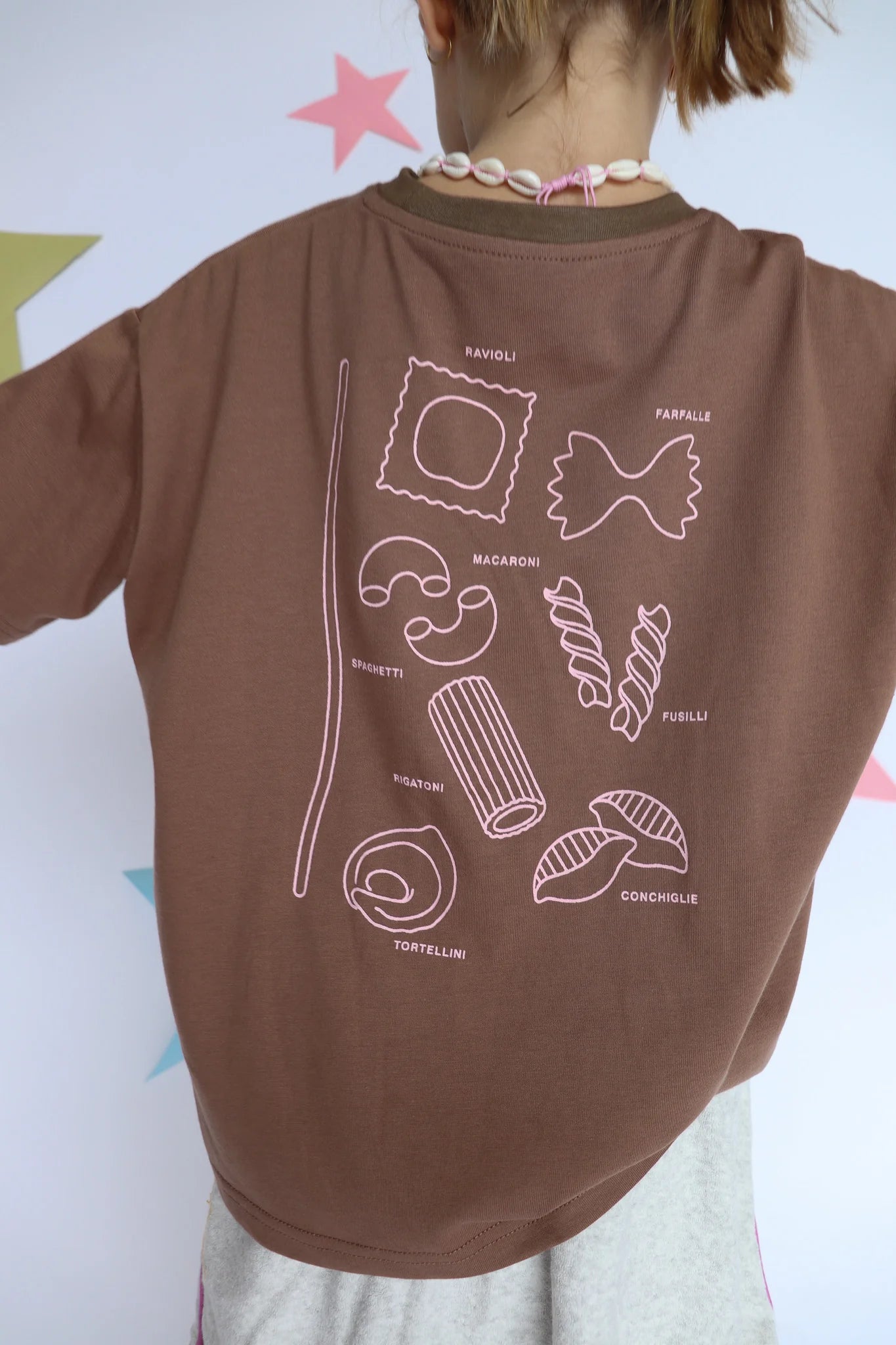 Pasta Tee - Coco Pink