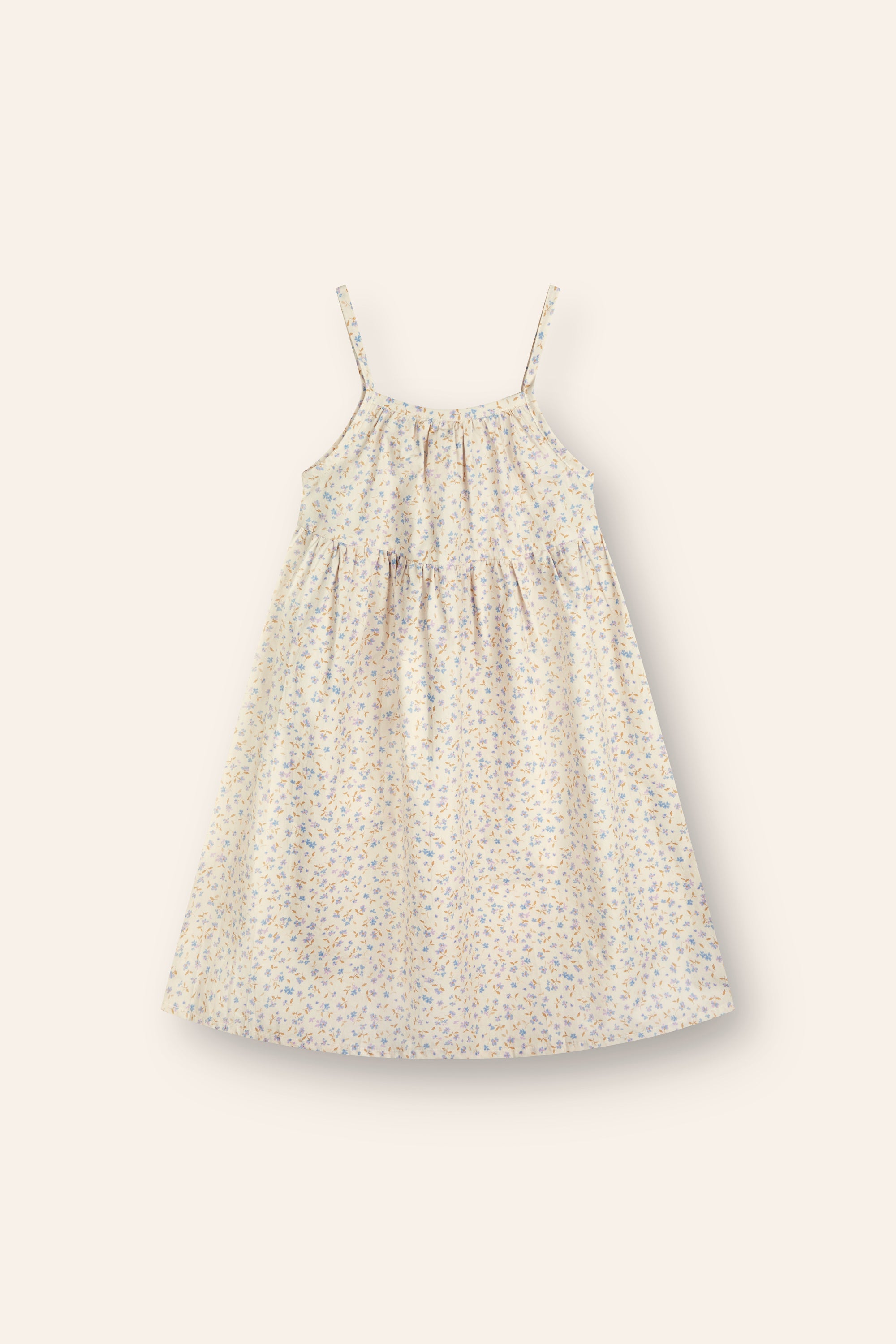Darcy Dress - Indigo Bloom Print