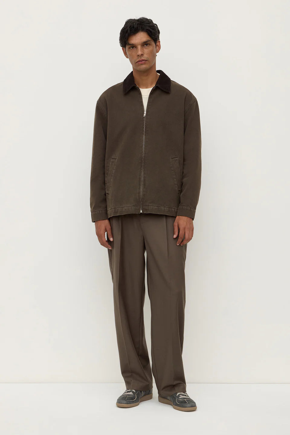 Joey Cotton Jacket - Espresso