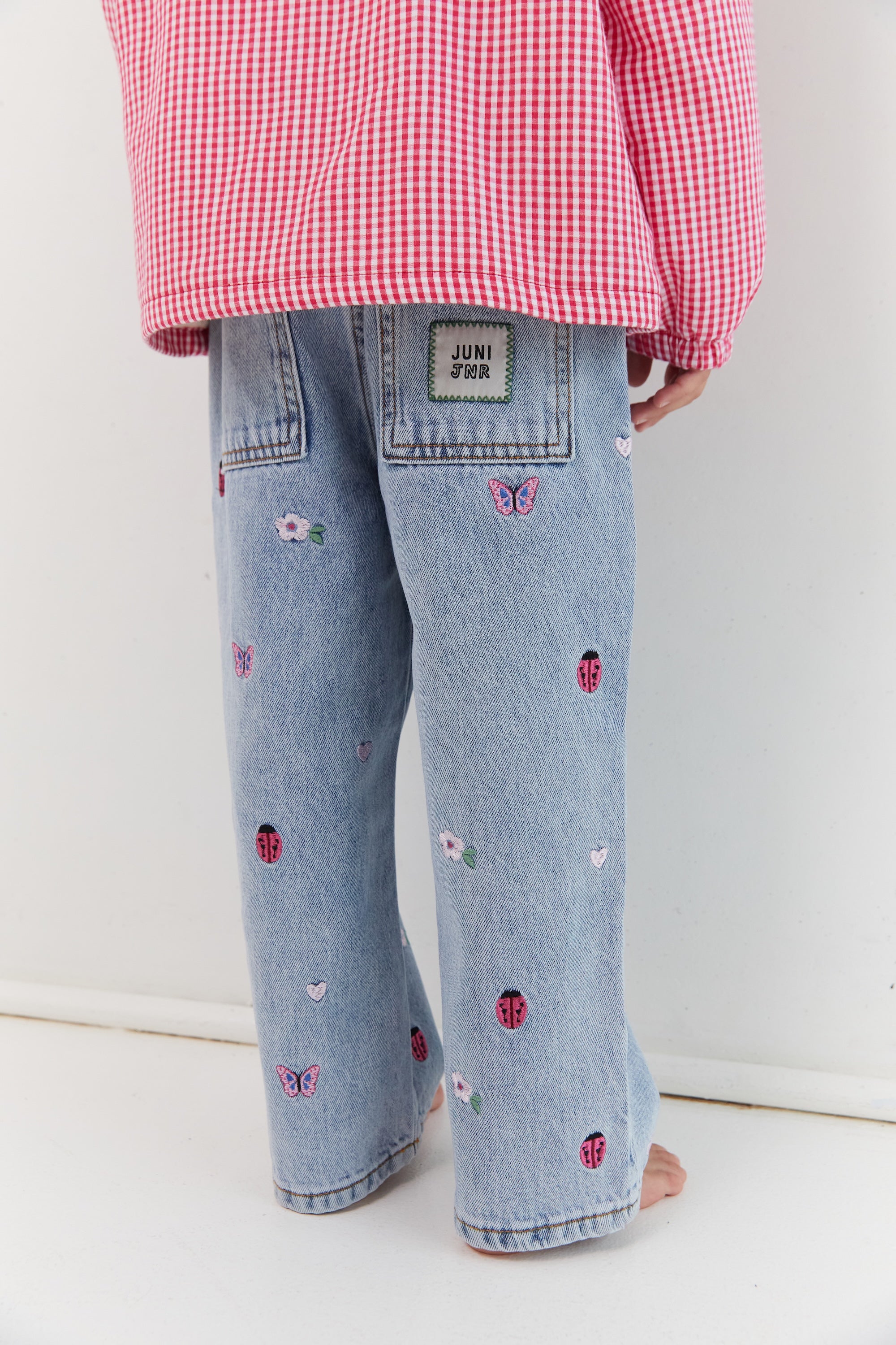 Blair Jean - Garden Embroidery