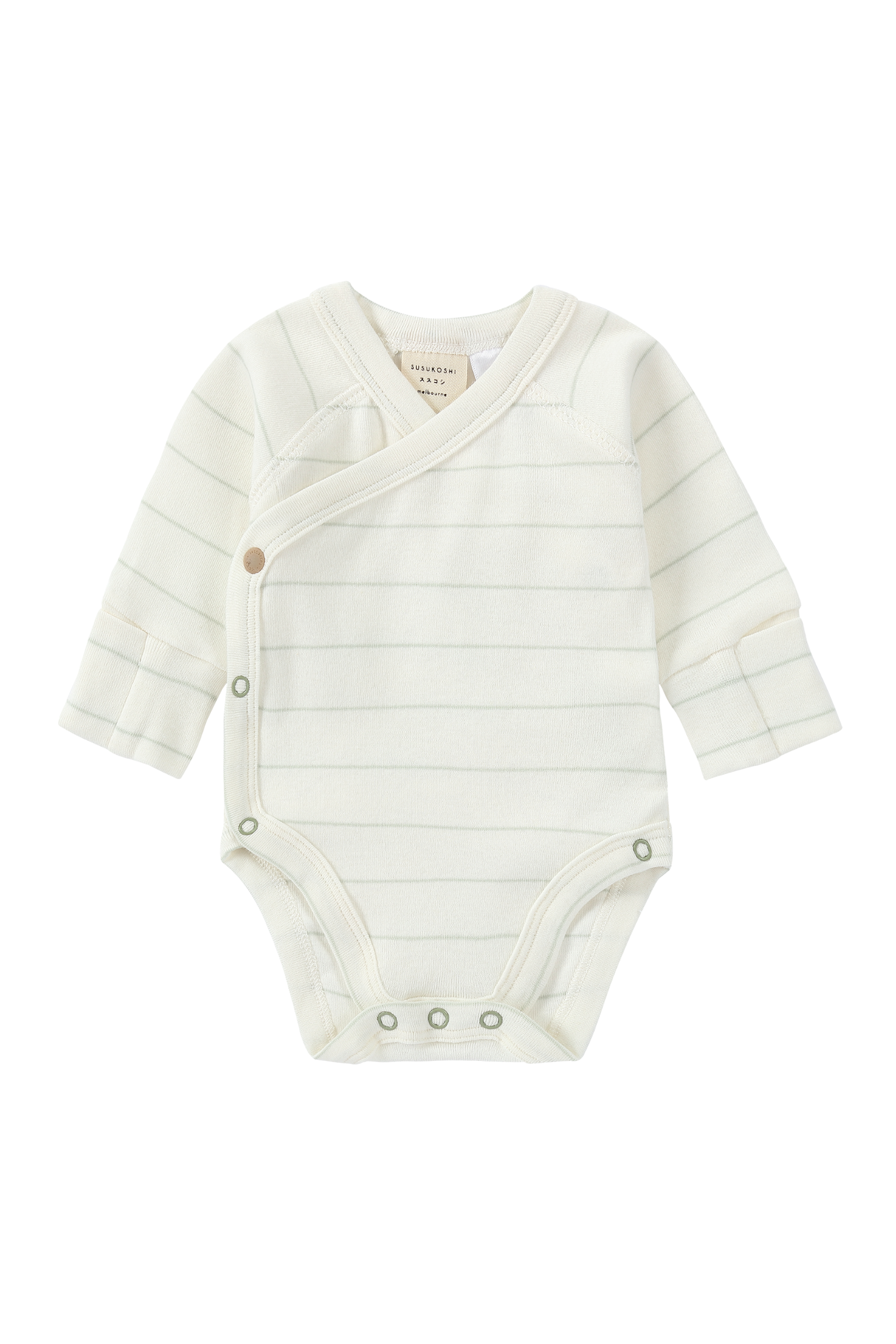 Kimono Suit Short Sleeve - White Sky