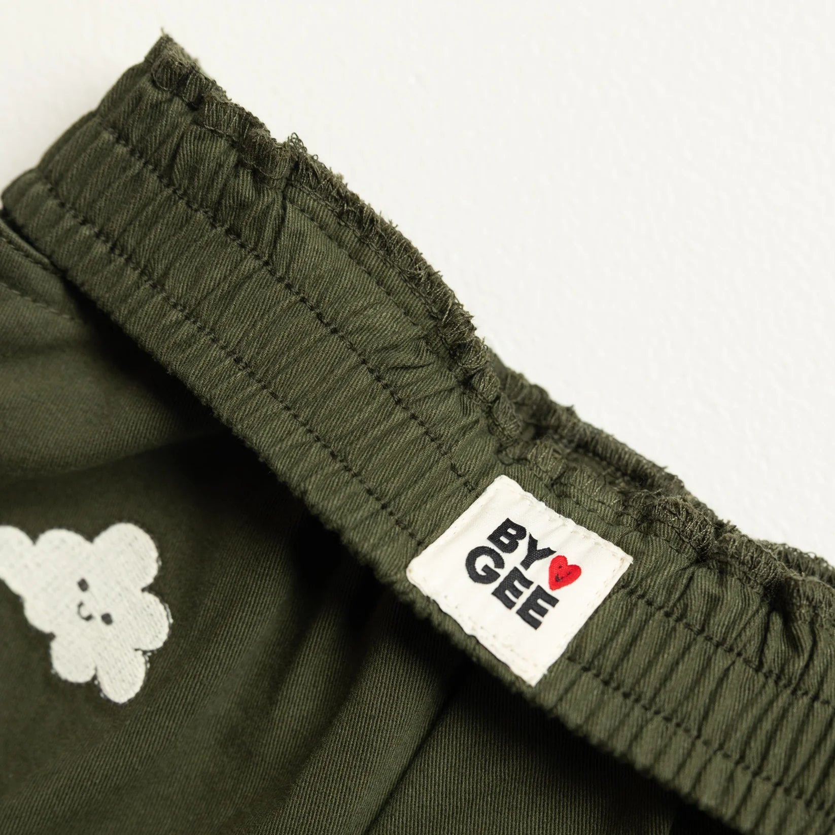 Cropped Wide Leg Cargo Pant - Khaki