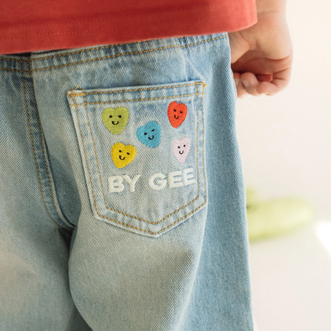 Wide Leg Denim Jeans