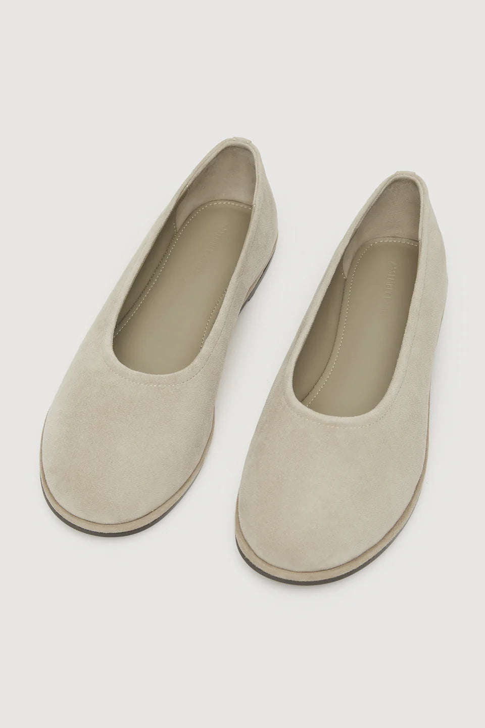 Kate Suede Flat - Sand