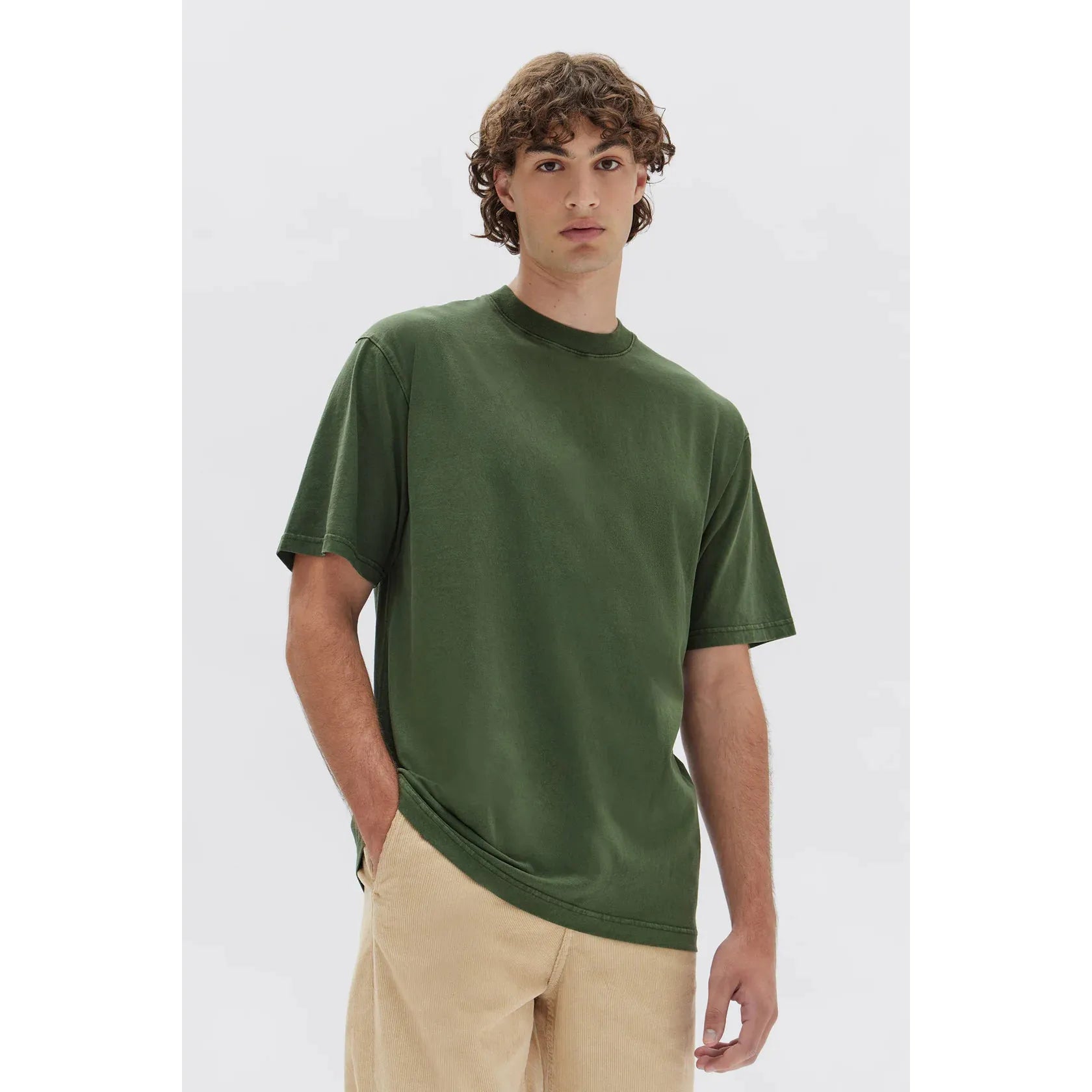 Assembly Label Knox Ovrsized Tee - Forest