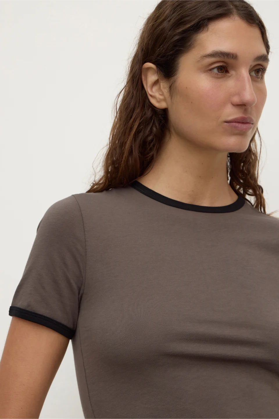 Kourt Contrast Bind Tee