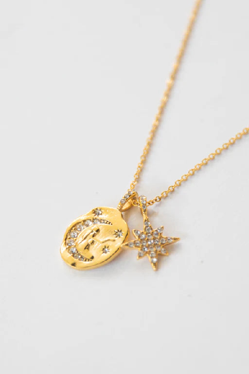 Celeste Necklace - Gold