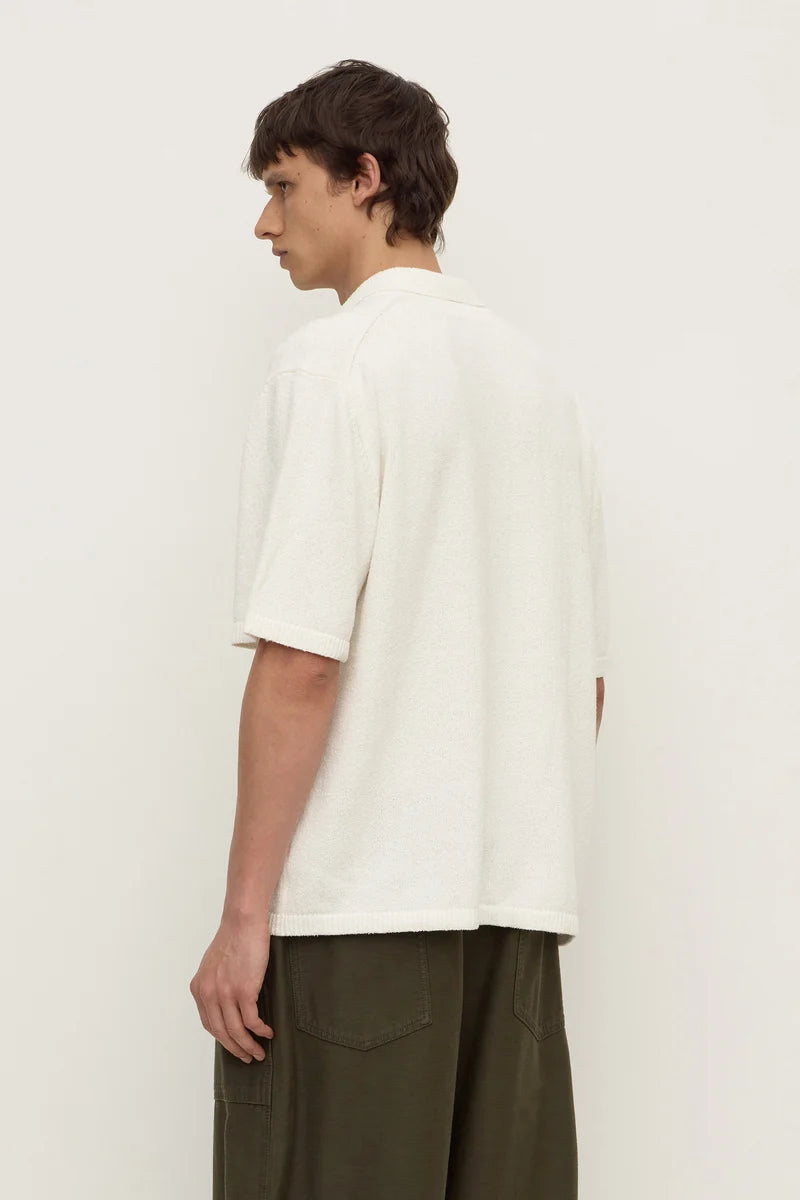 Lance Boucle Knit Short Sleeve Shirt