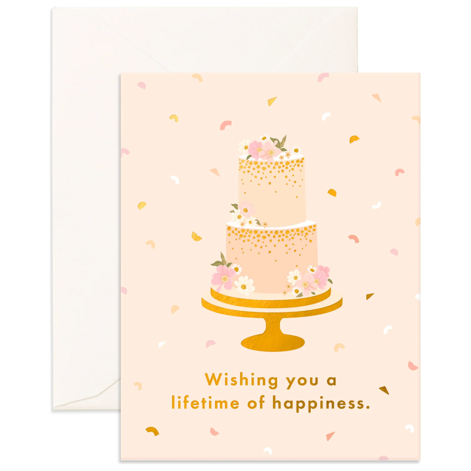 Fox & Fallow Lifetime Of Happiness Greeting Card
