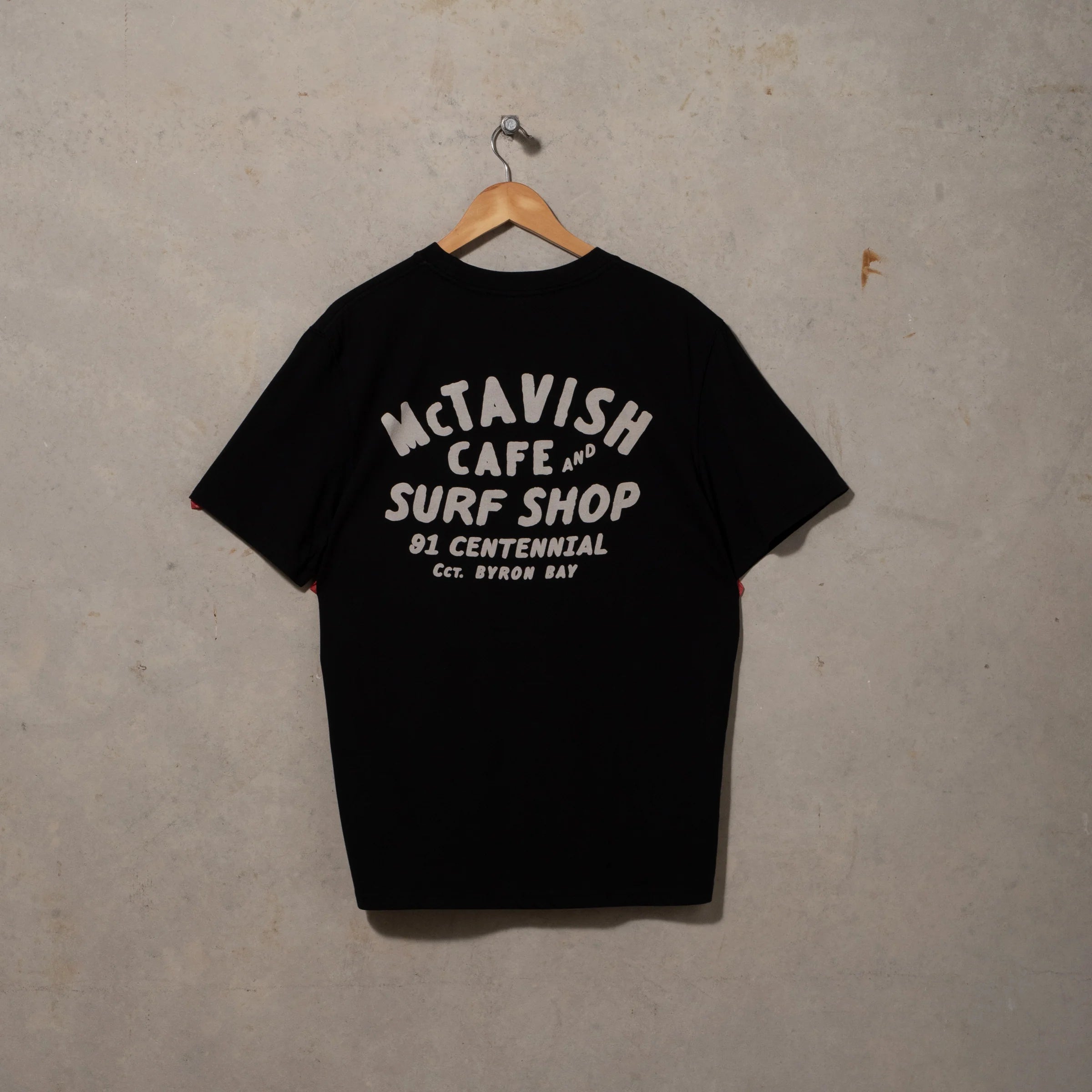Surf Shop Café Tee - Black