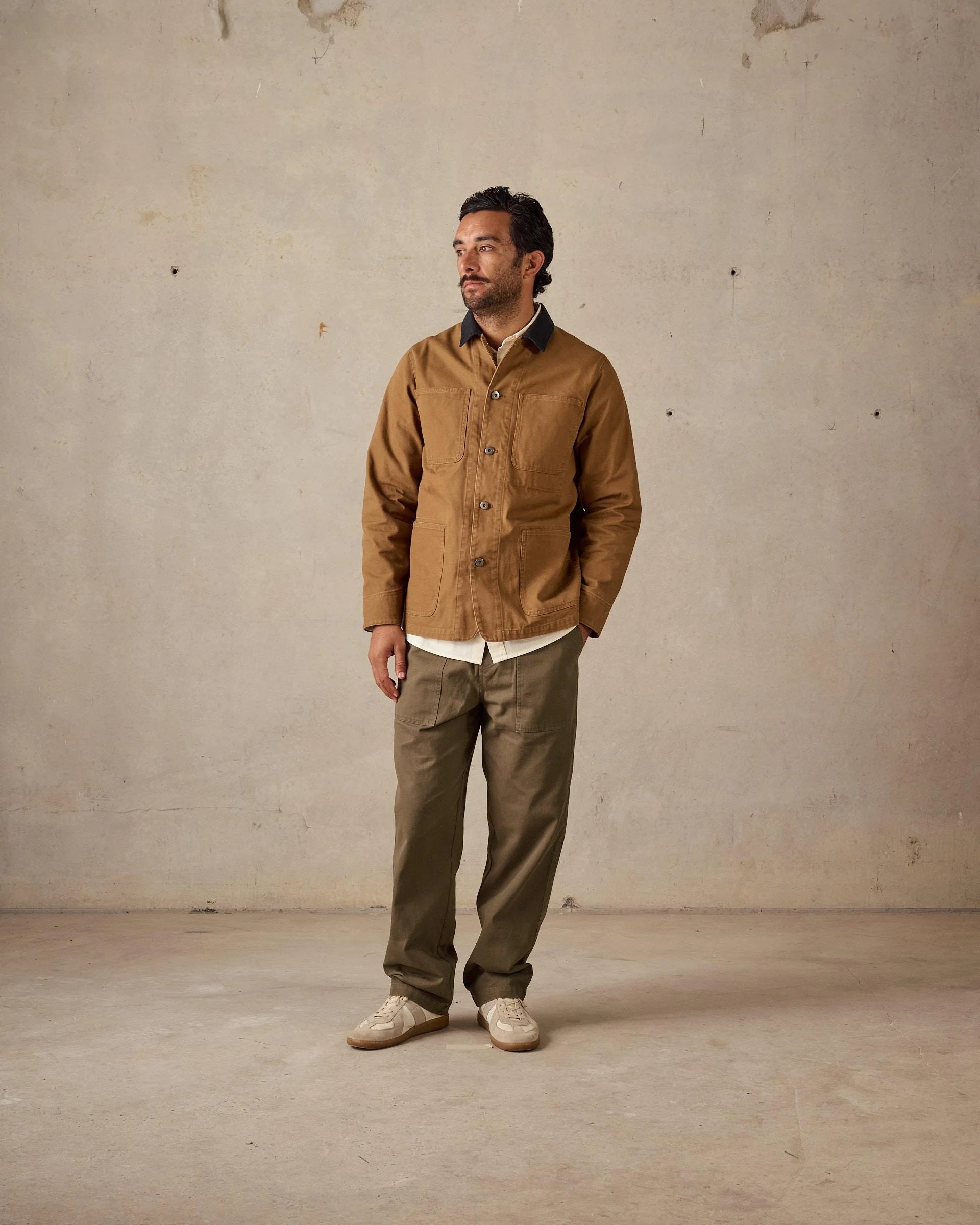 Canvas Jacket - Tan