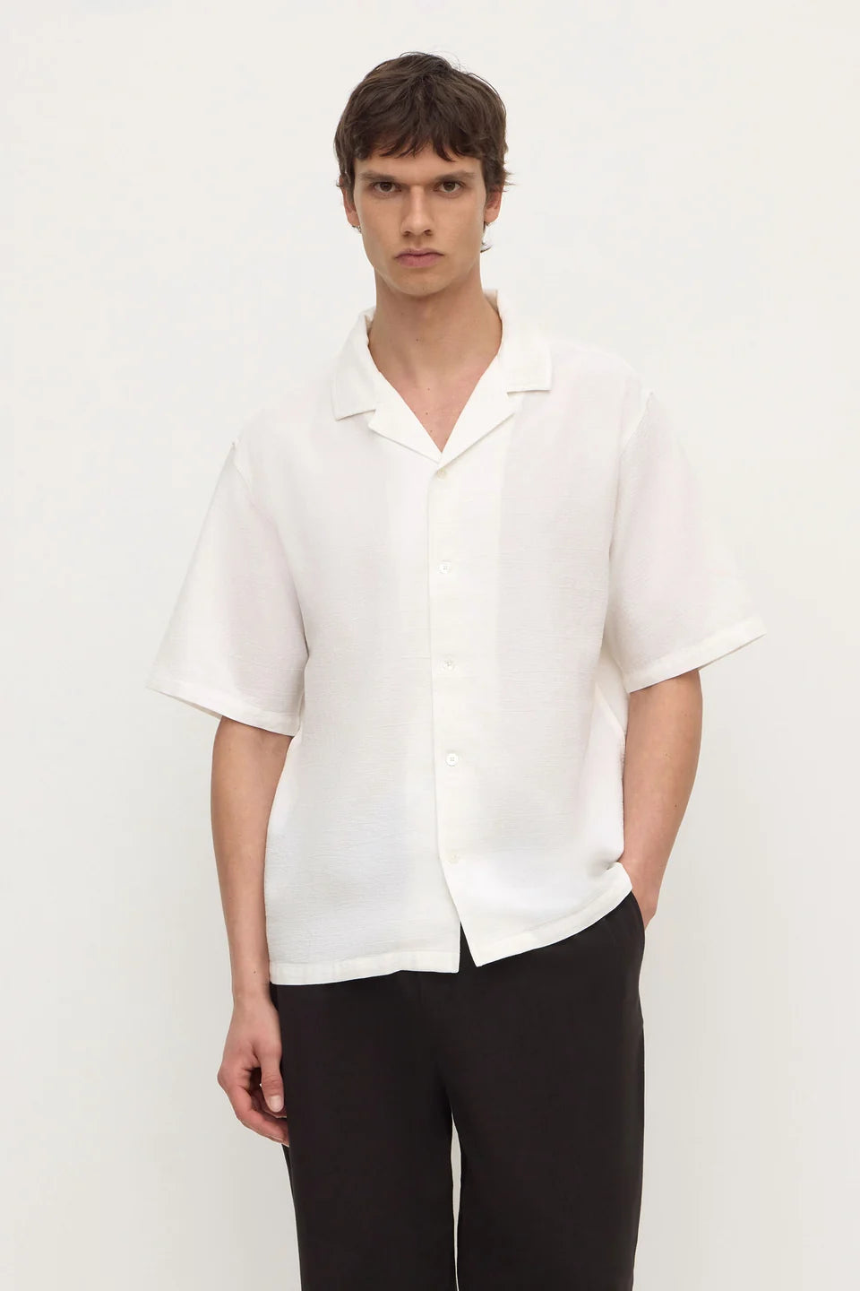 Mack Short Sleeve Shirt – White