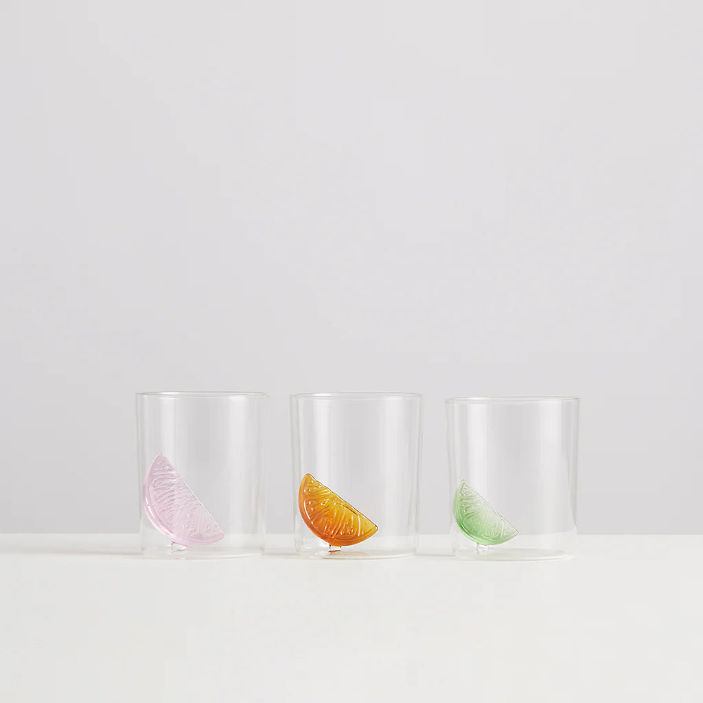 3 Citrus Goblets