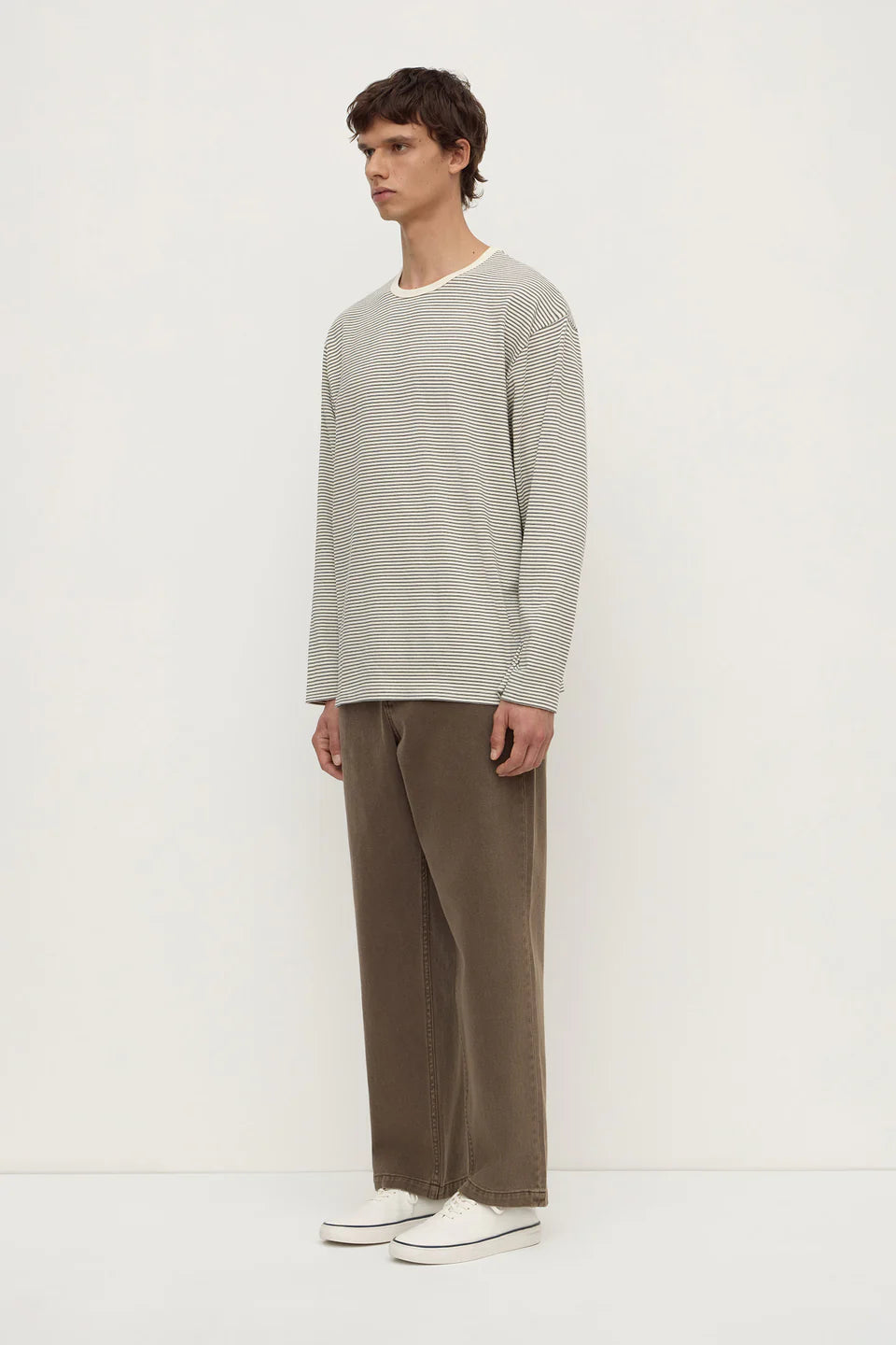 Malone Stripe Long Sleeve Tee