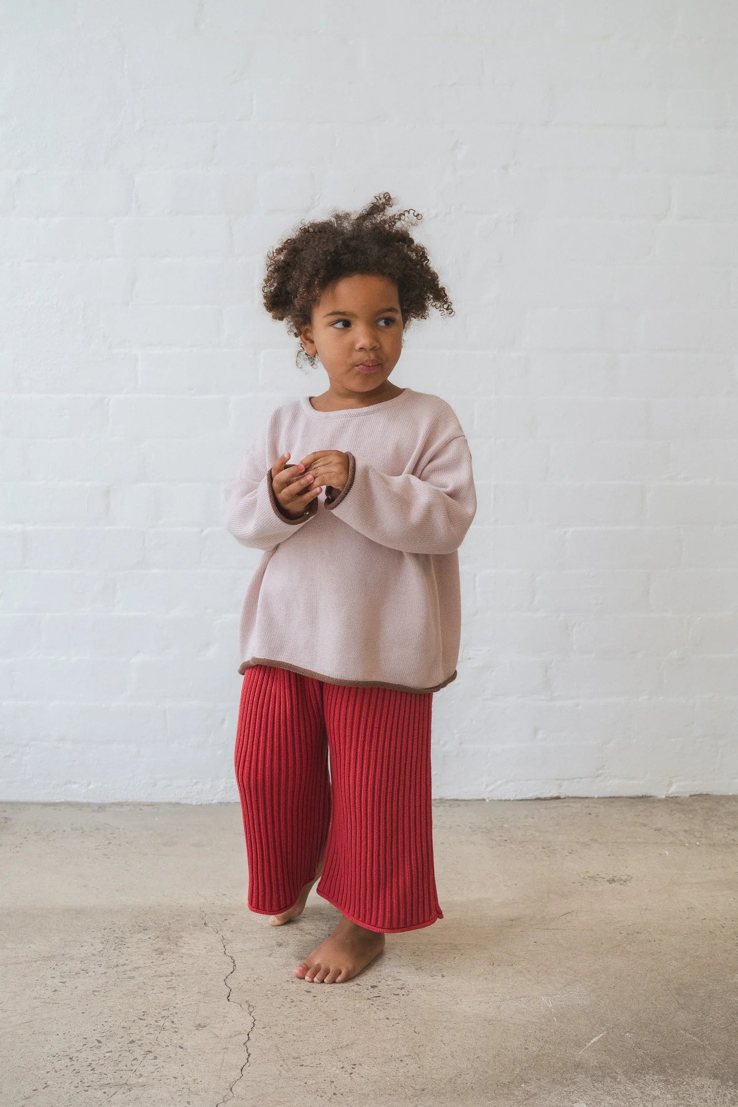 Essential Knit Pants | Chilli