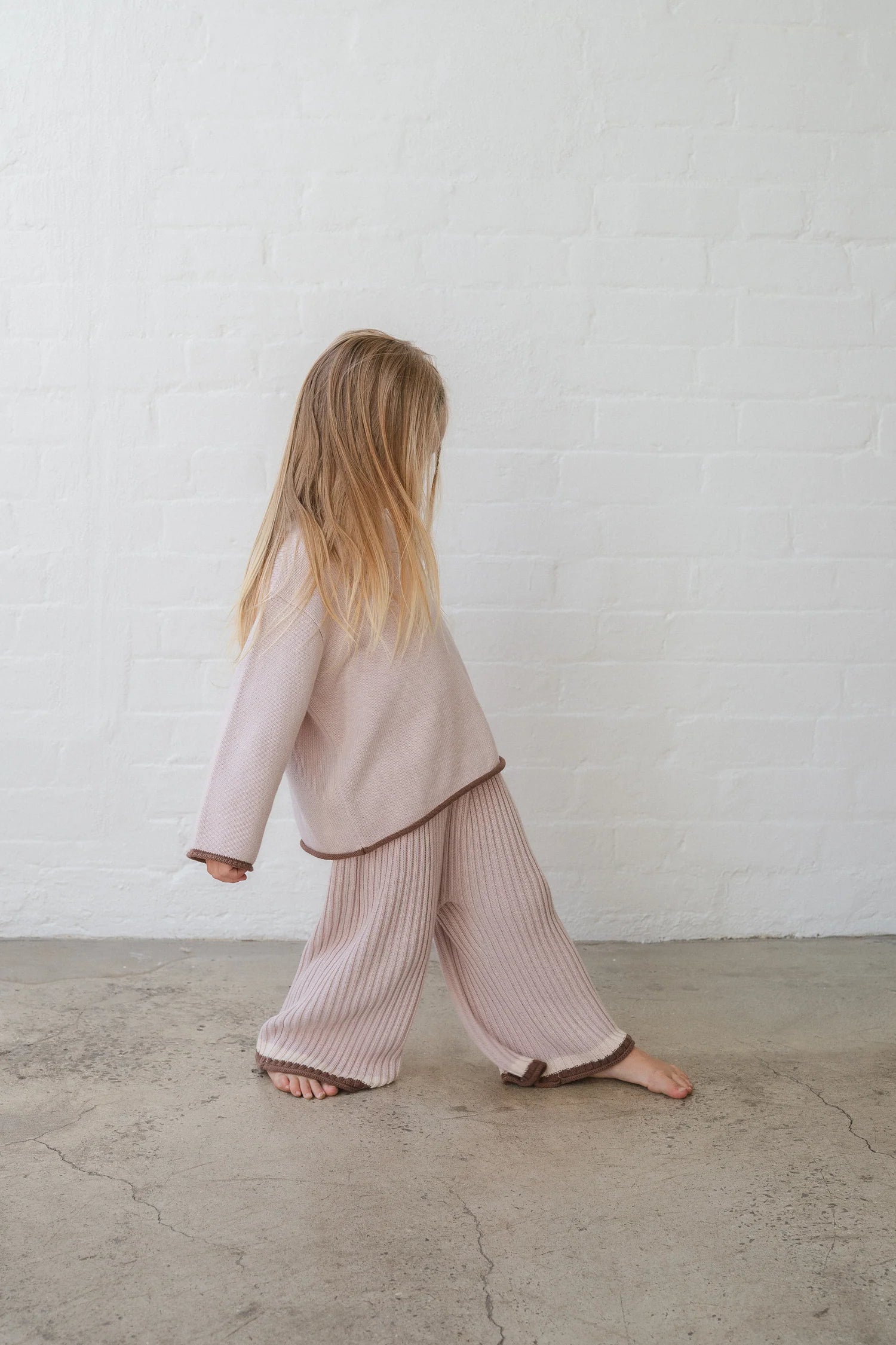 Essential Knit Pants | Dusty Pink