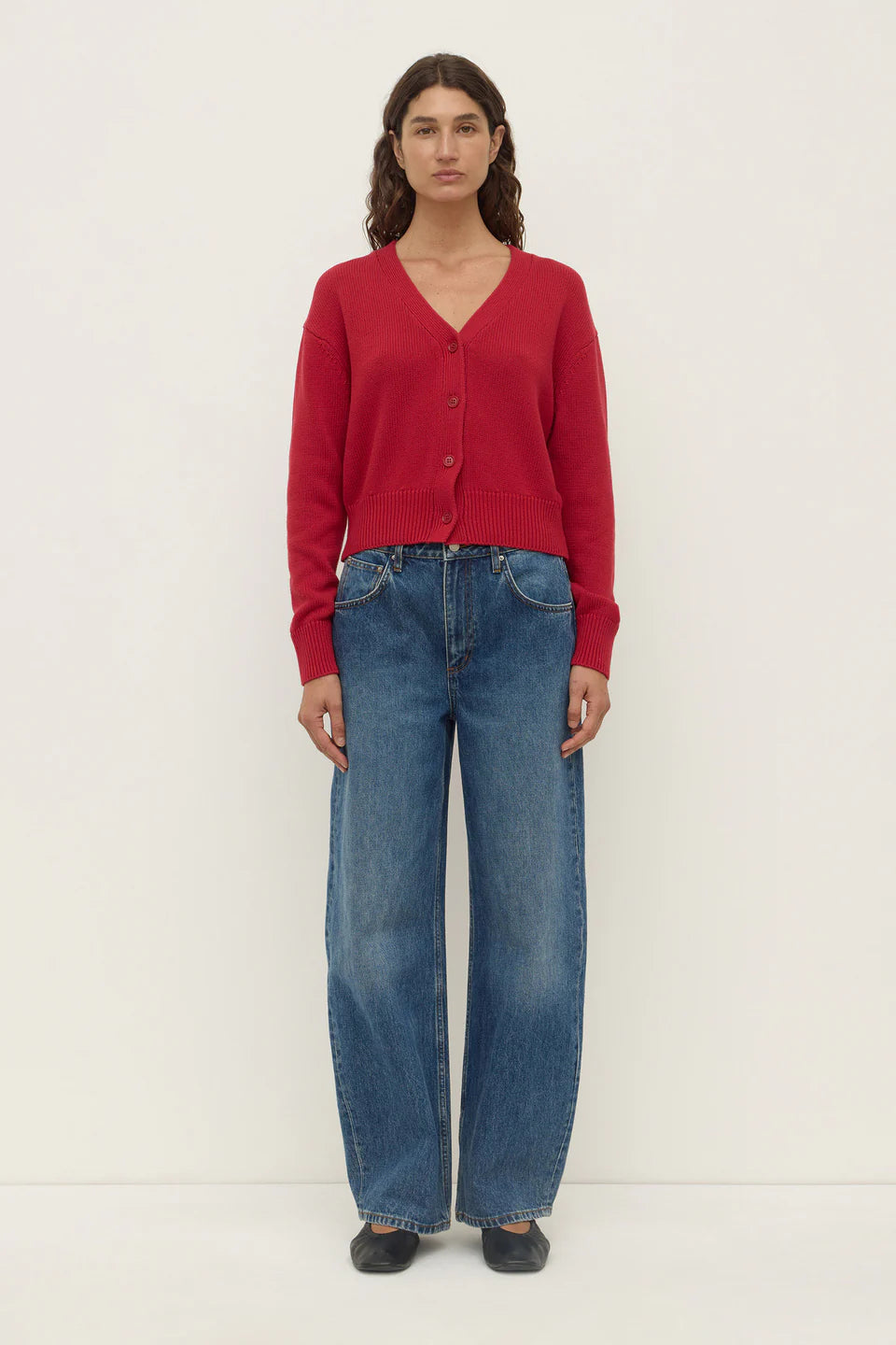 Meri Knit Cardigan - Mulberry
