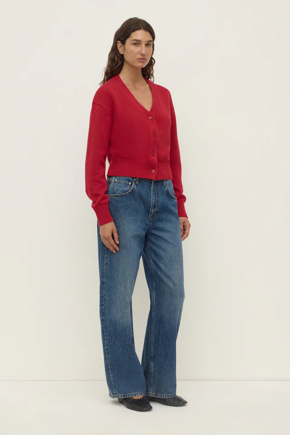 Meri Knit Cardigan - Mulberry