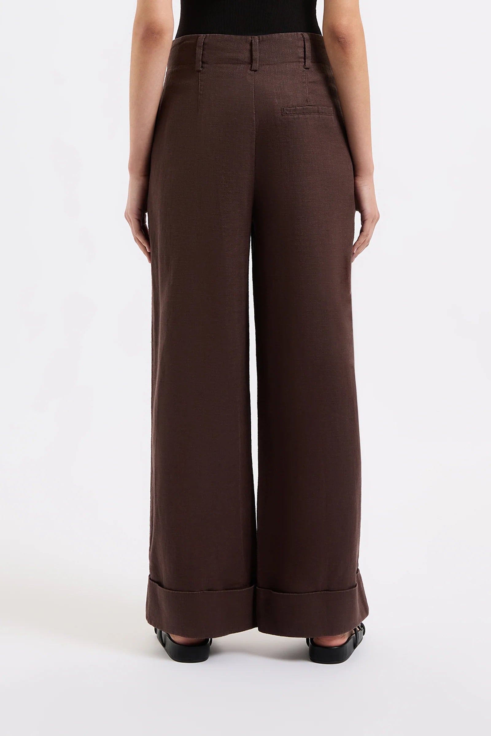 Paloma Tailored Pant - Espresso