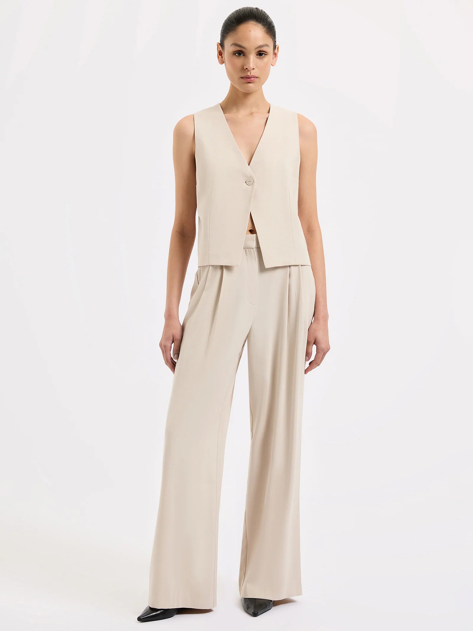 Petra Tailored Pant - Dune