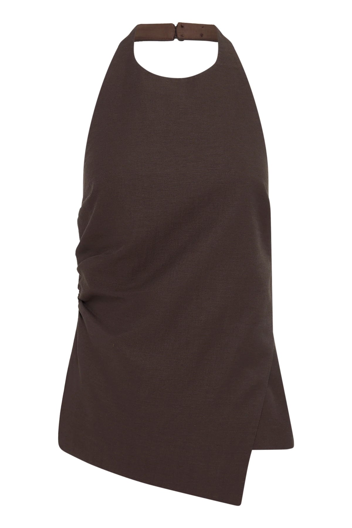 Juno Halter Top - Chocolate