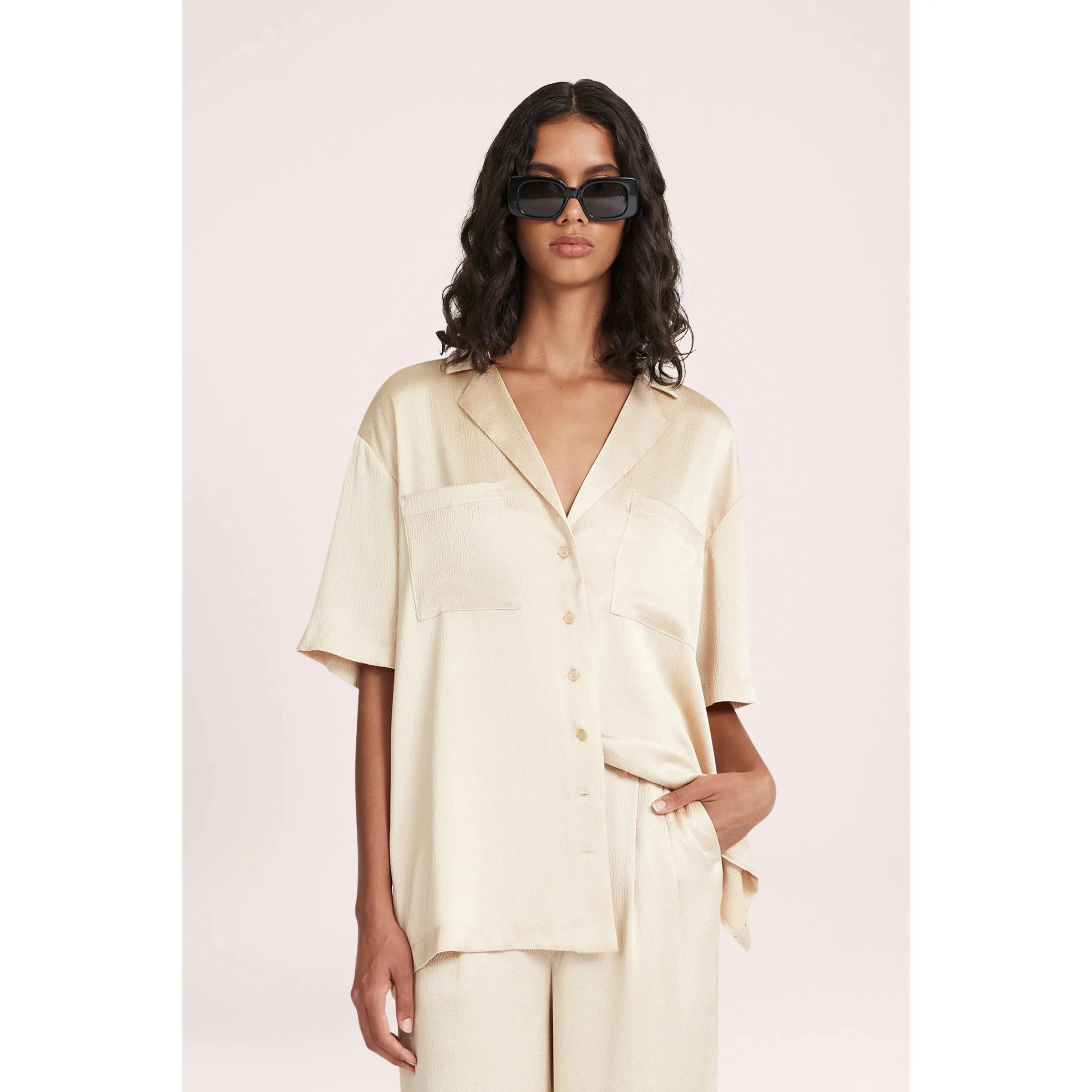 Nude Lucy Camile Shirt - Butter
