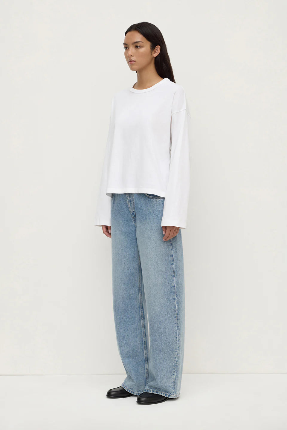 Nikita Wide Sleeve Tee - White