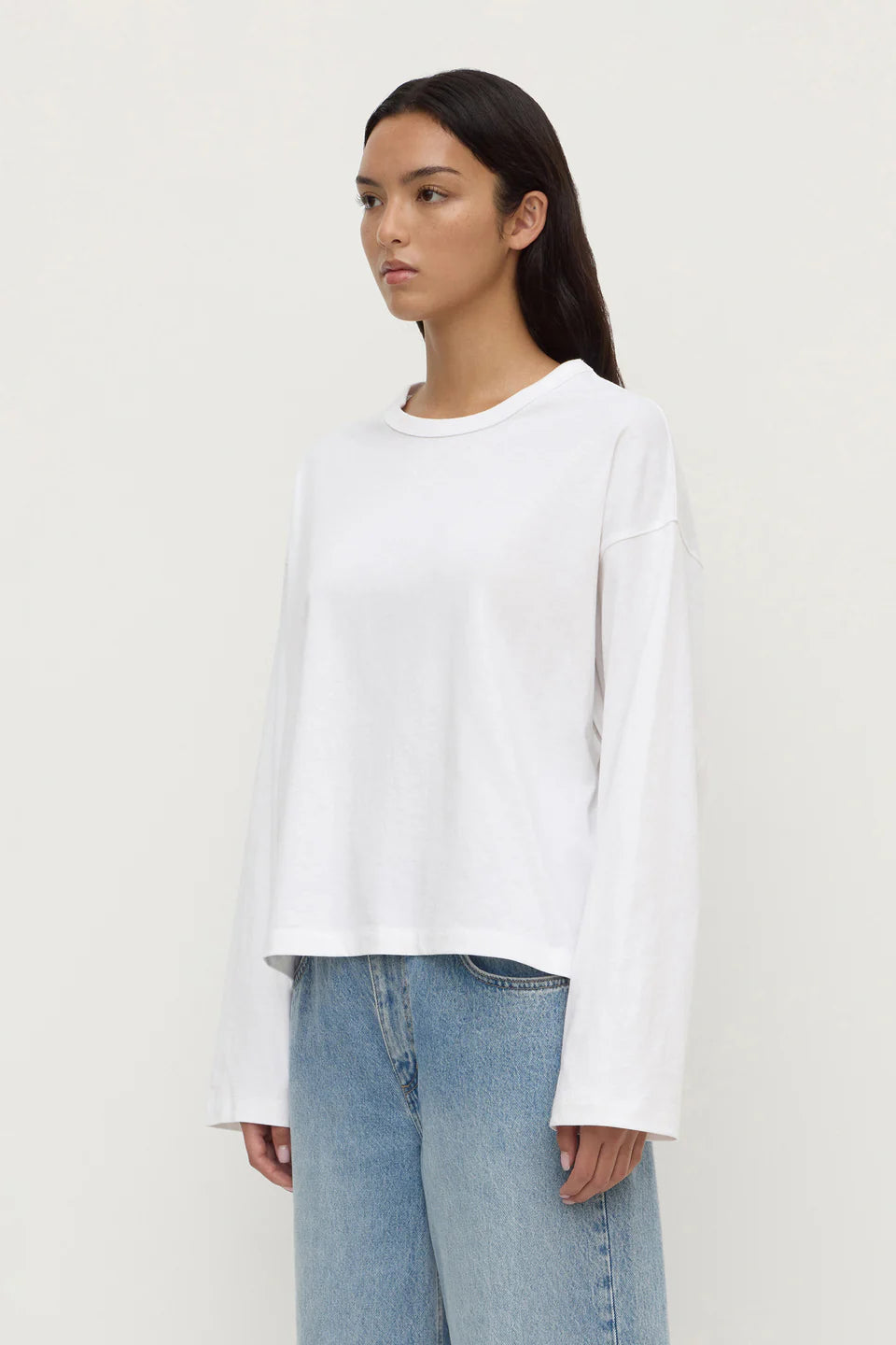 Nikita Wide Sleeve Tee - White