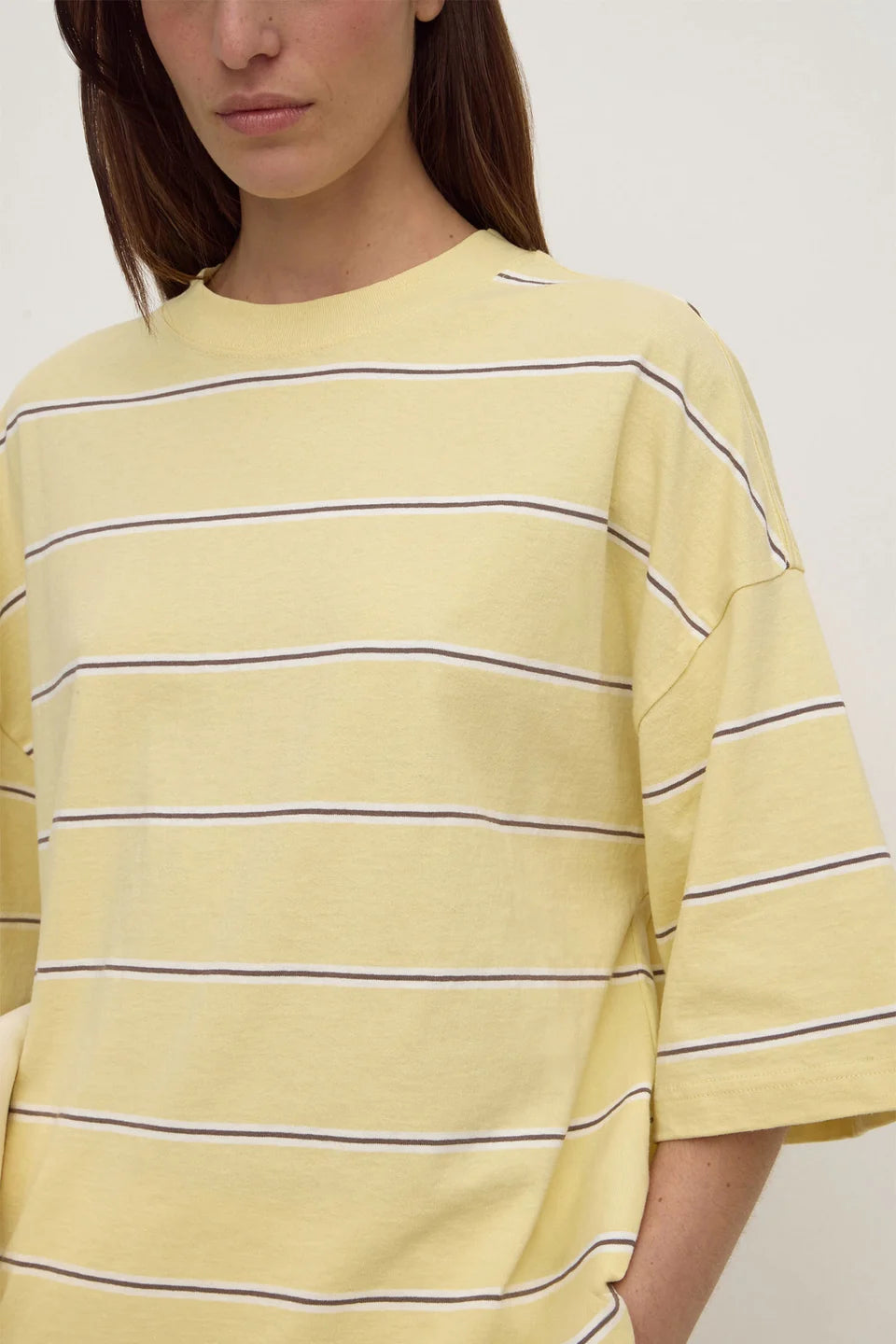 Nora Stripe Oversized Tee – Rind Stripe