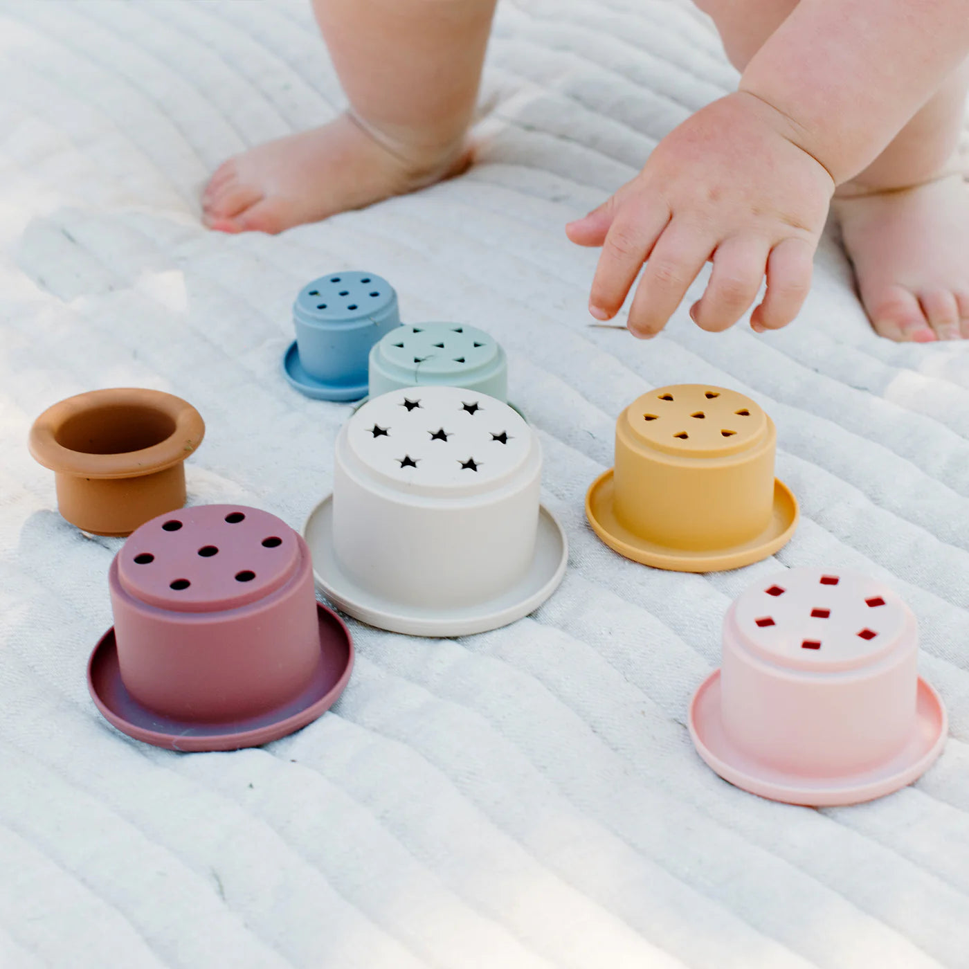 Silicone Stacking Cups