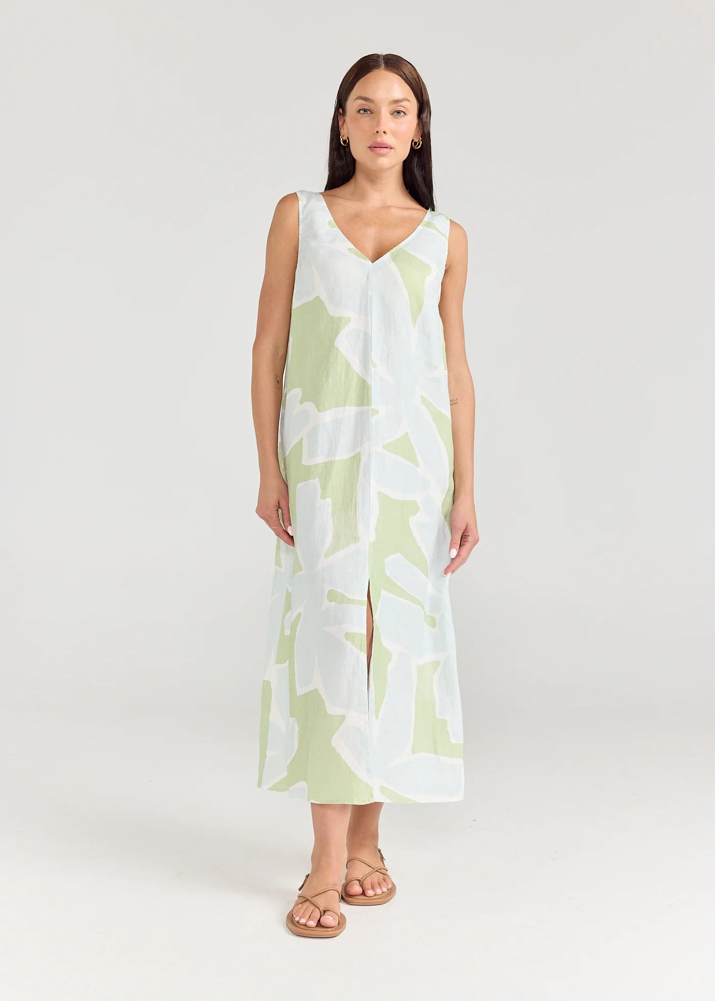 Jocelyn Dress - Aloe Ivy