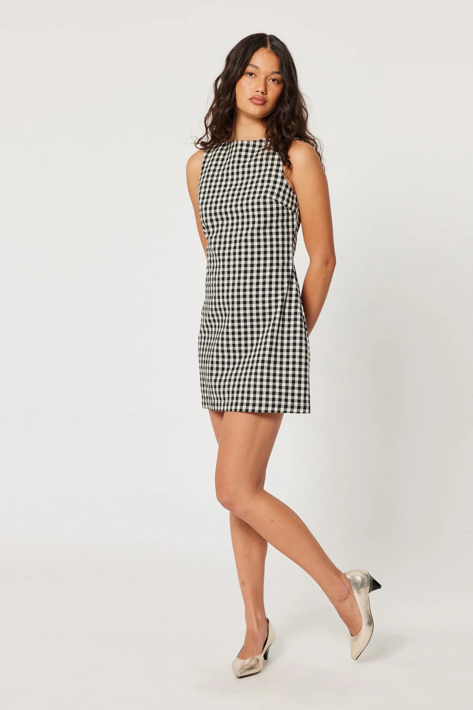 Shift Dress - Gingham