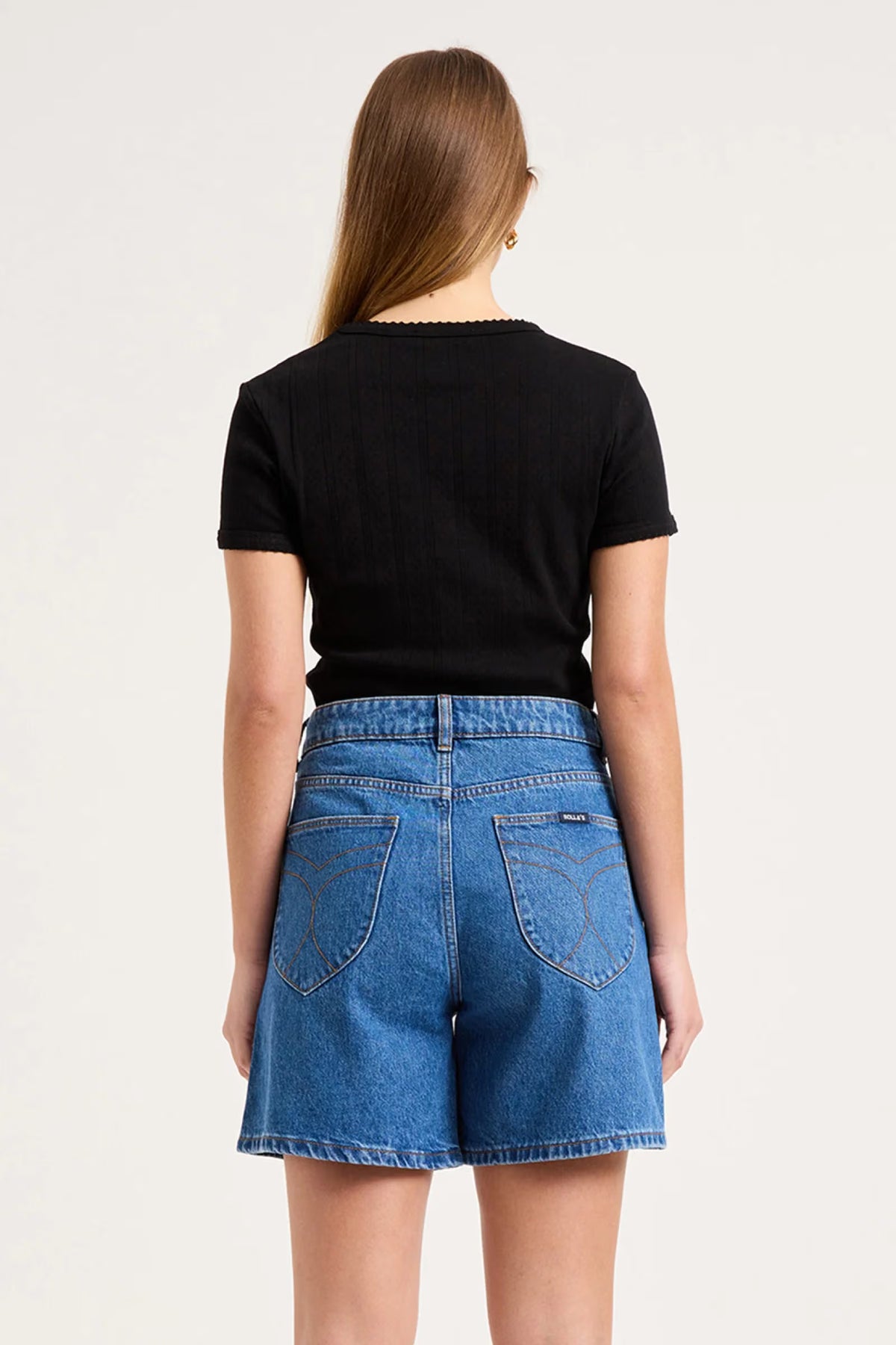 90's Relaxed Denim Shorts - Canyon Stone
