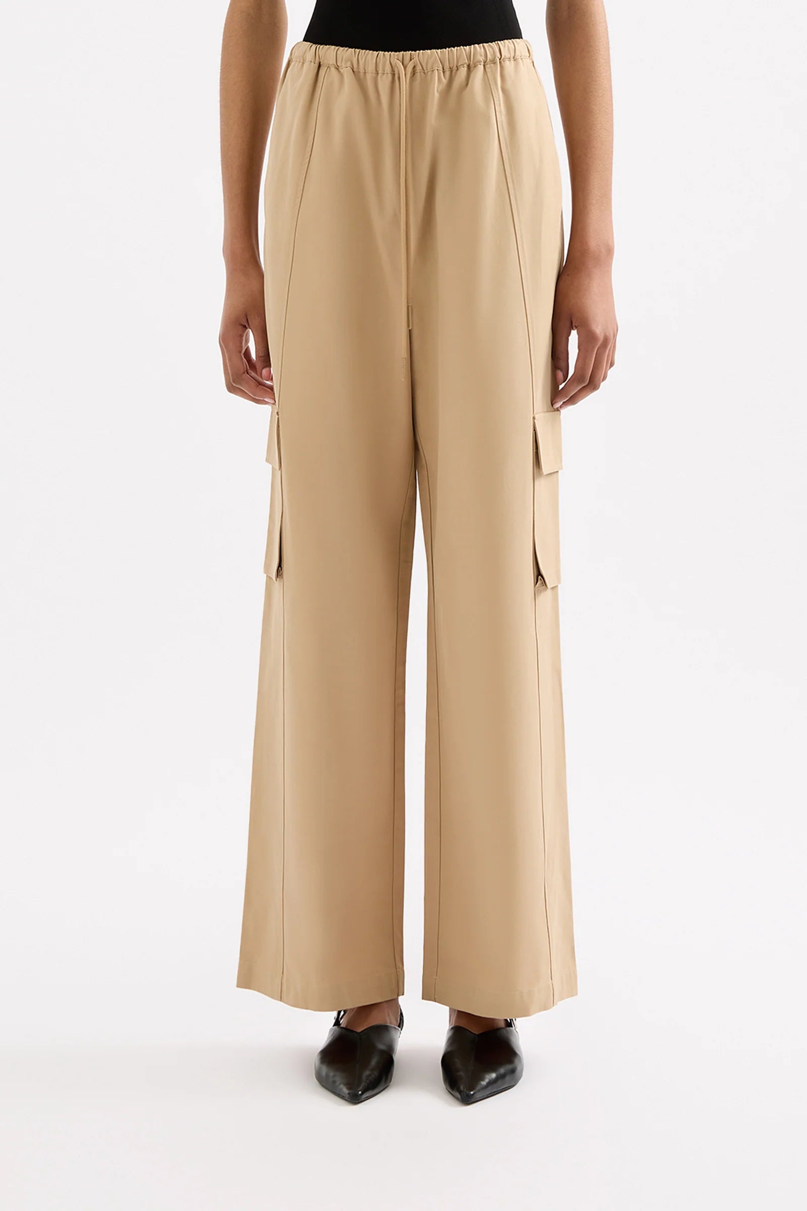 Alma Cargo Pant - Camel