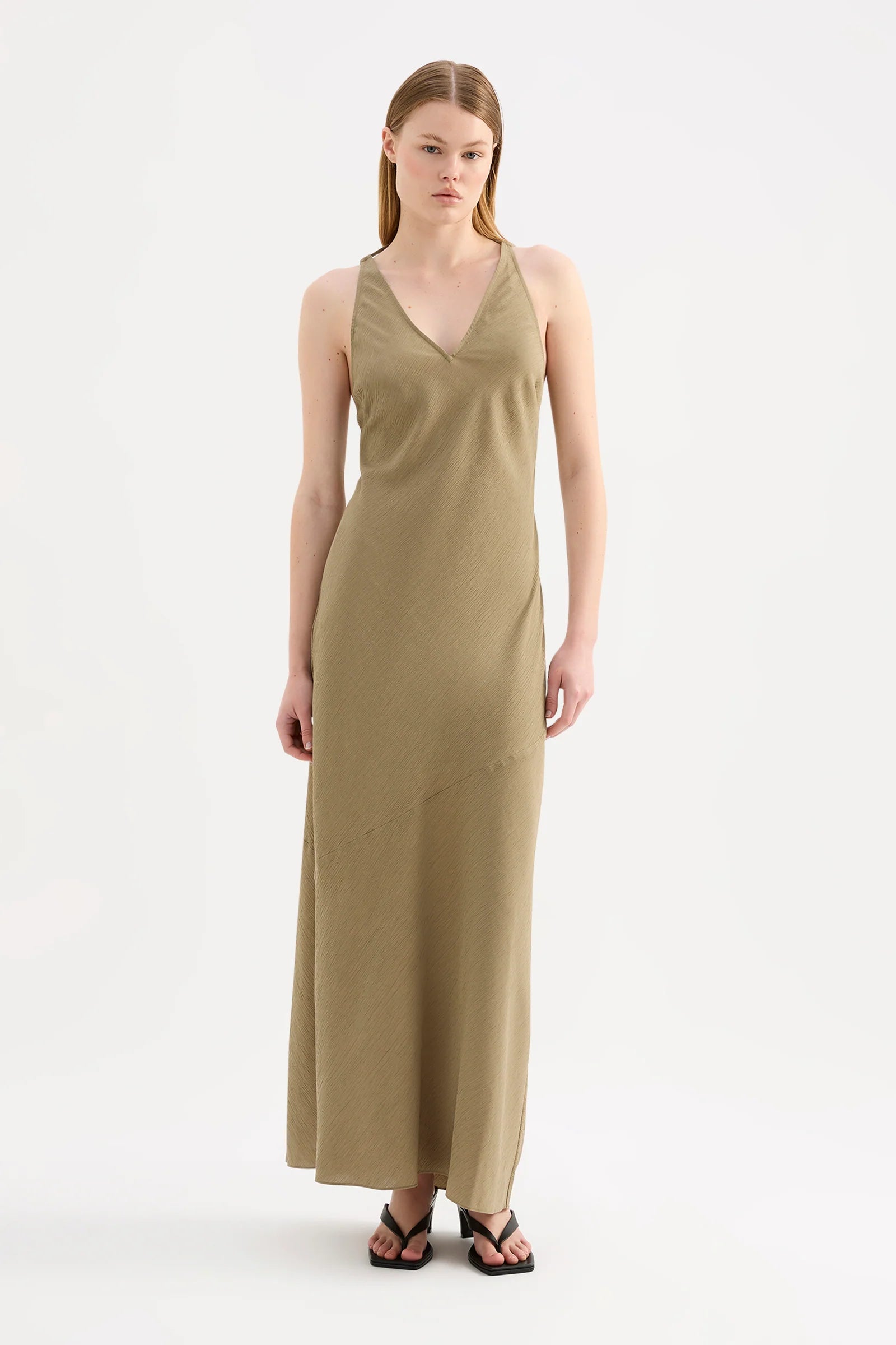 Winfield Maxi Dress - Deep Sage