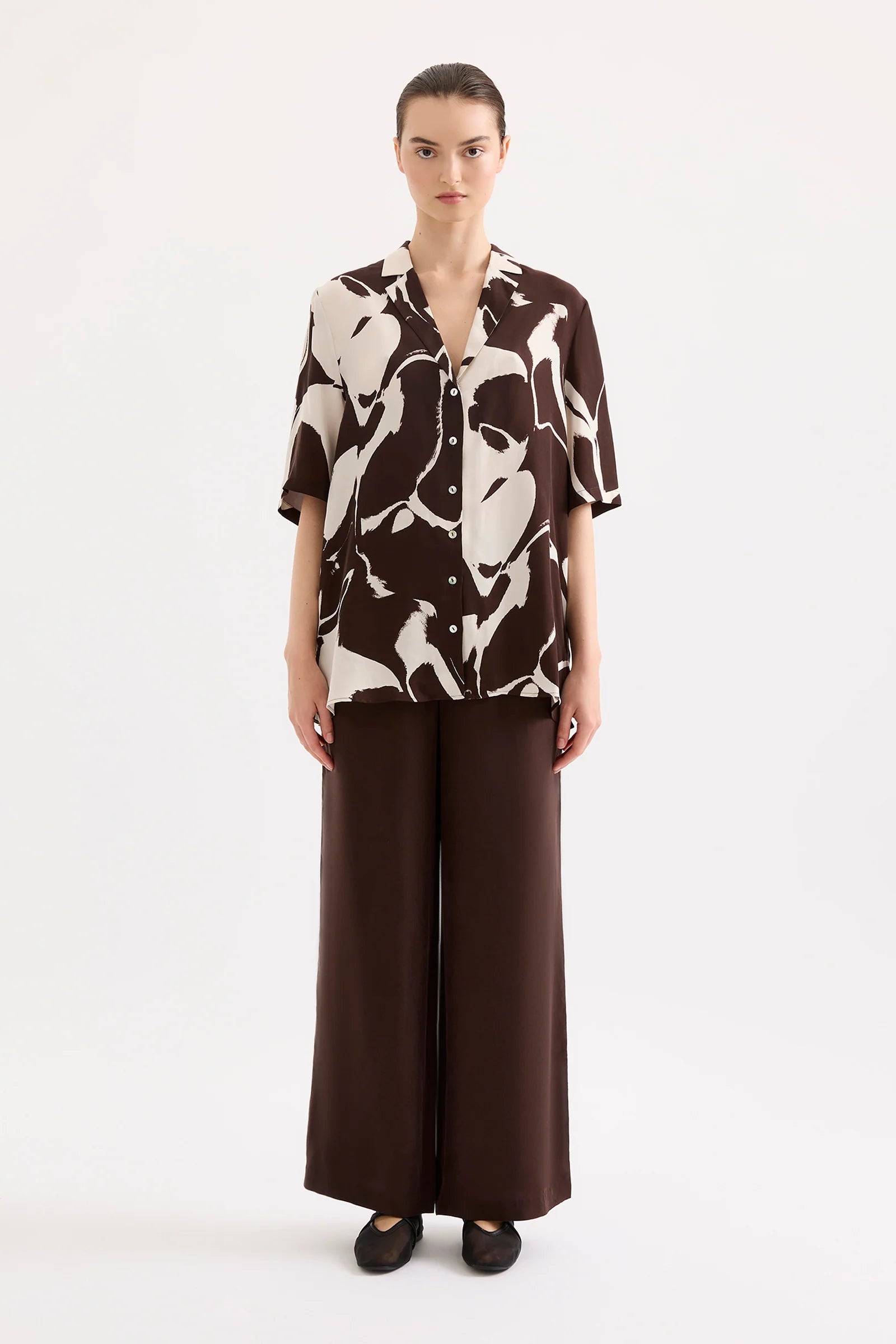 Cupro Shirt - Ombra