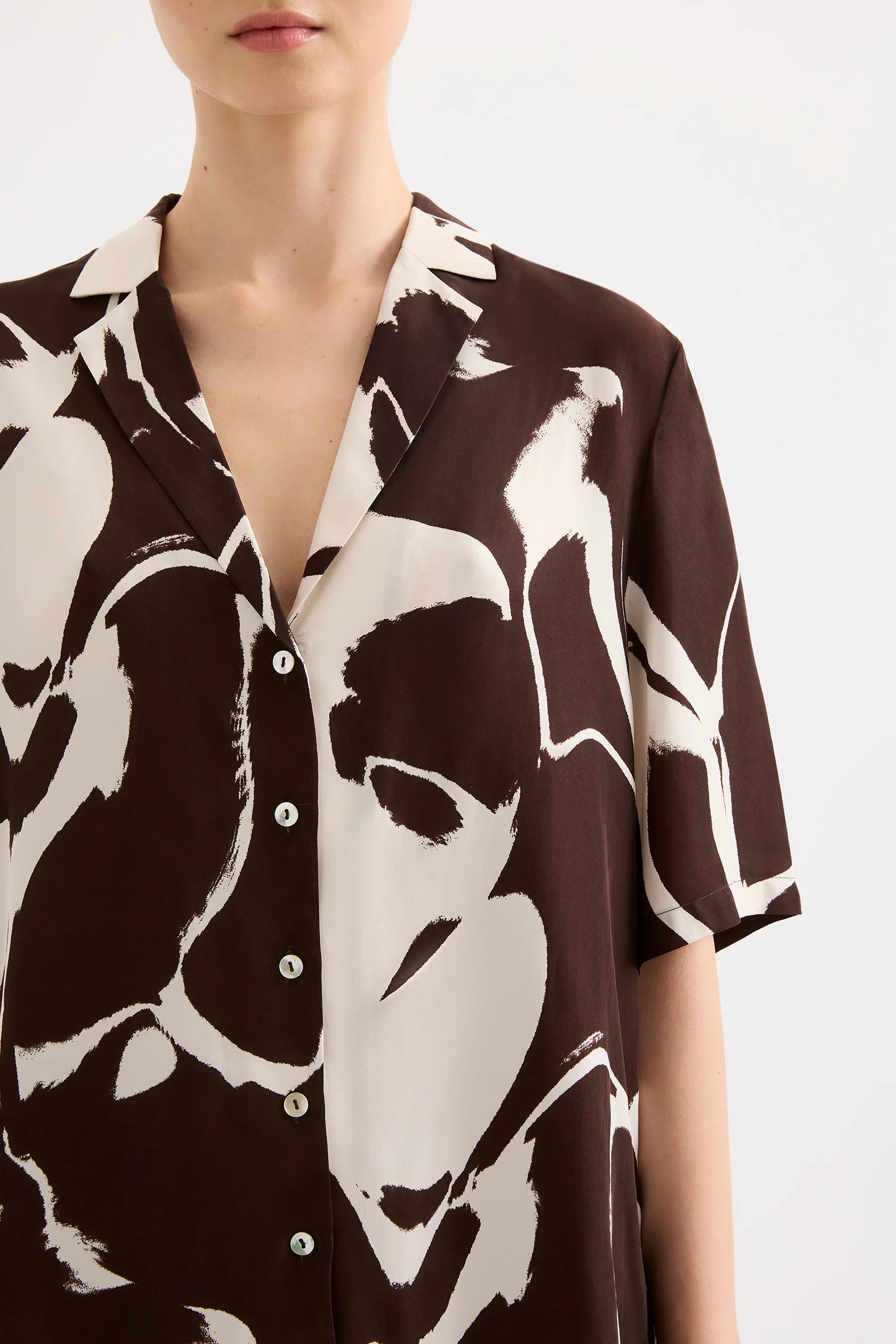 Cupro Shirt - Ombra