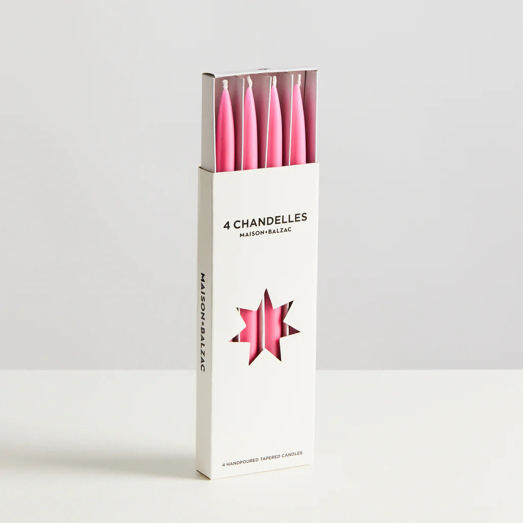 4 Chandelles - Very Pink