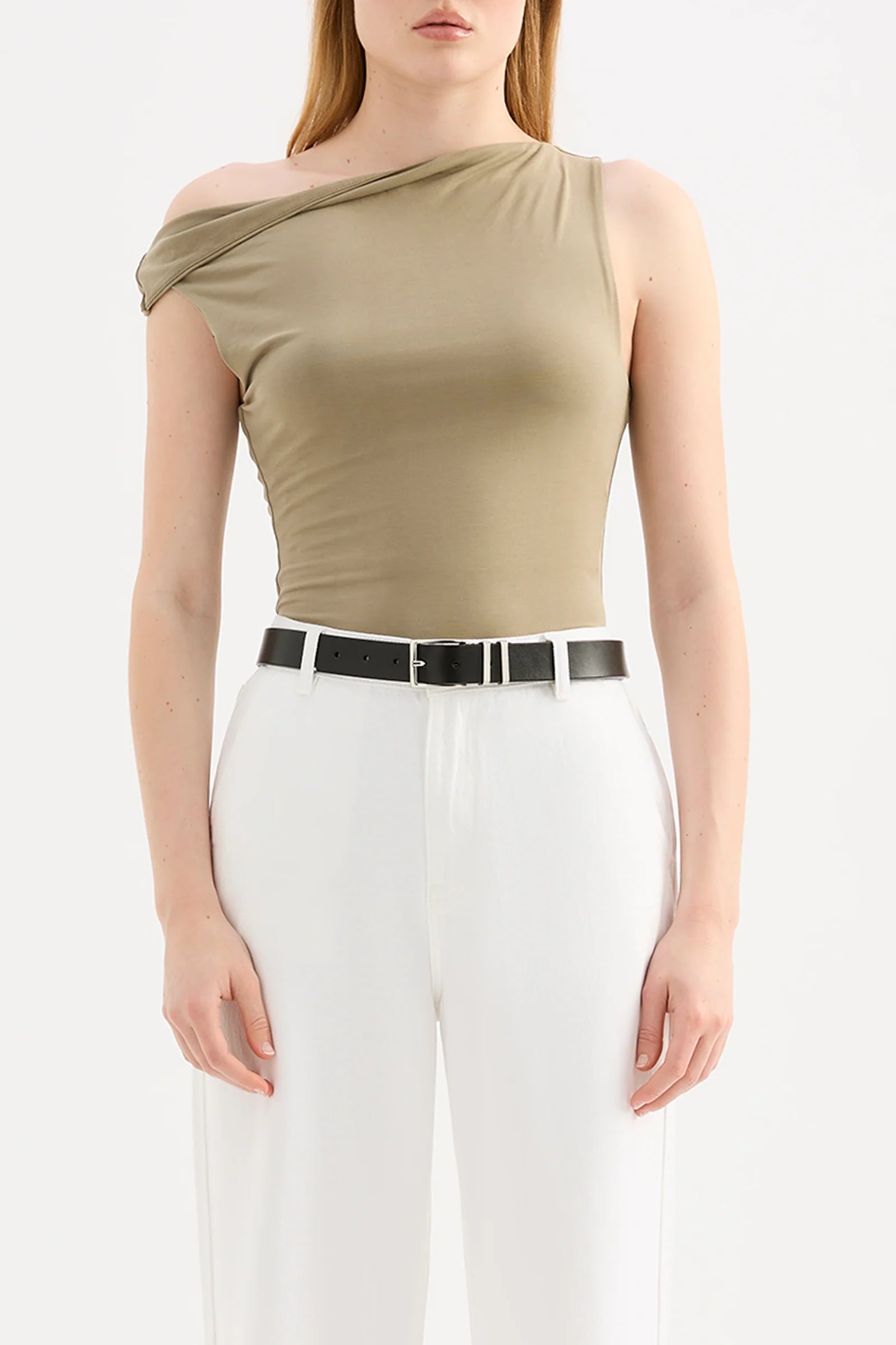 Chelsea Top - Deep Sage